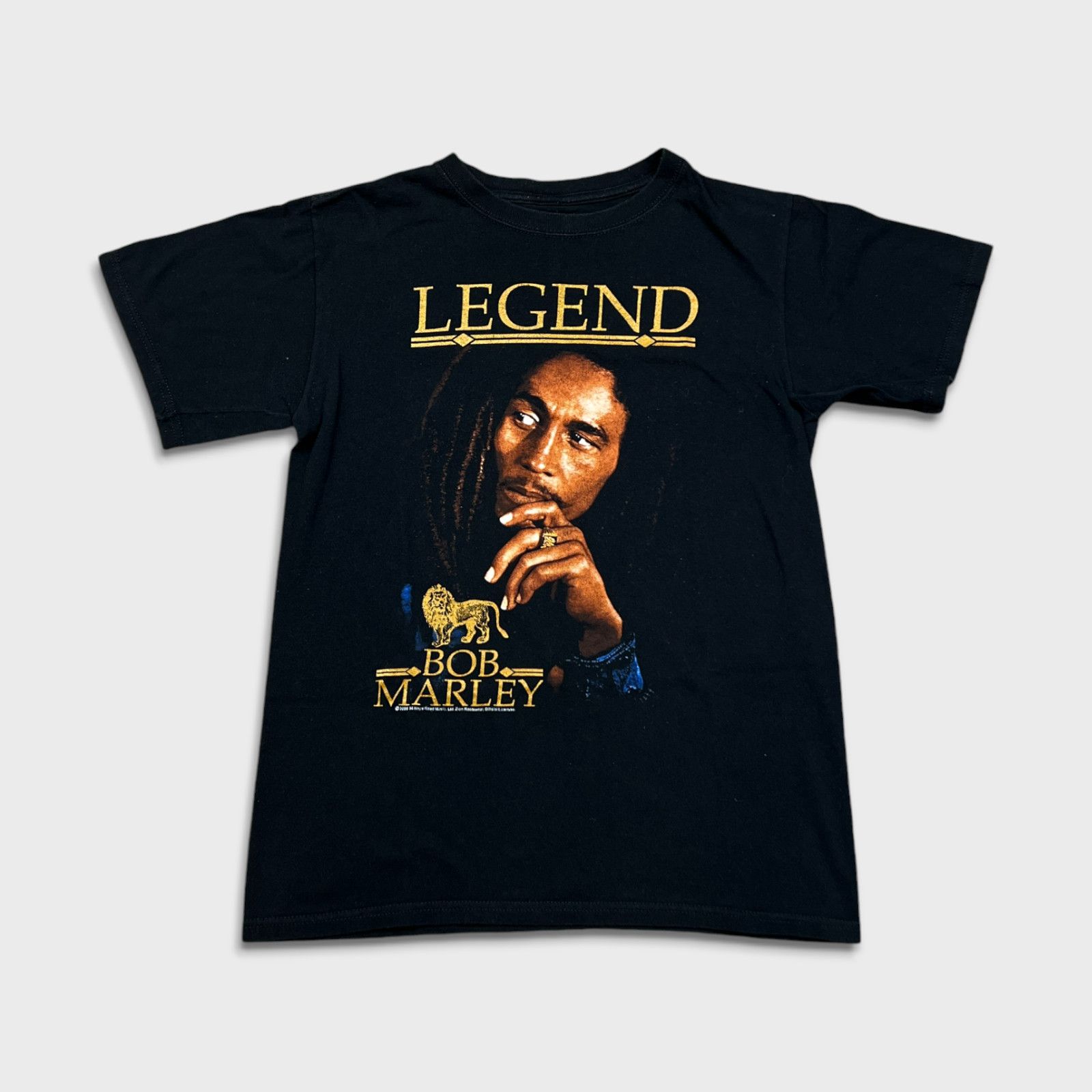 Band Tees × Bob Marley × Vintage 2005 Bob Marley T Shirt Small Legend Zion Short Sleeve Tee Size US S / EU 44-46 / 1 - 1 Thumbnail