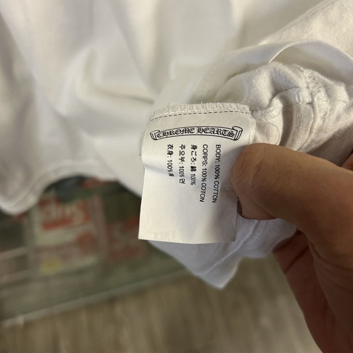 Chrome Hearts Chrome Hearts Large Dagger Tee White Size US M / EU 48-50 / 2 - 5 Thumbnail