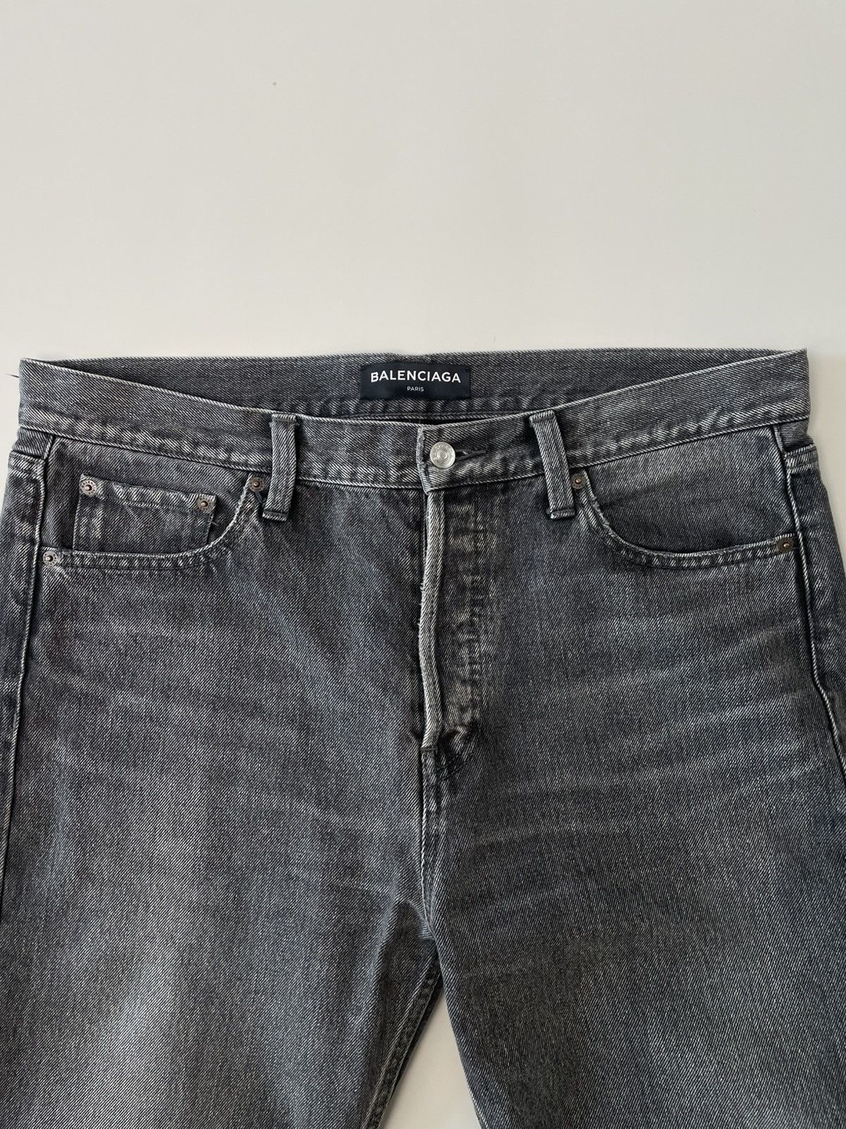Balenciaga Balenciaga Wide Leg Denim Size US 36 / EU 52 - 2 Thumbnail