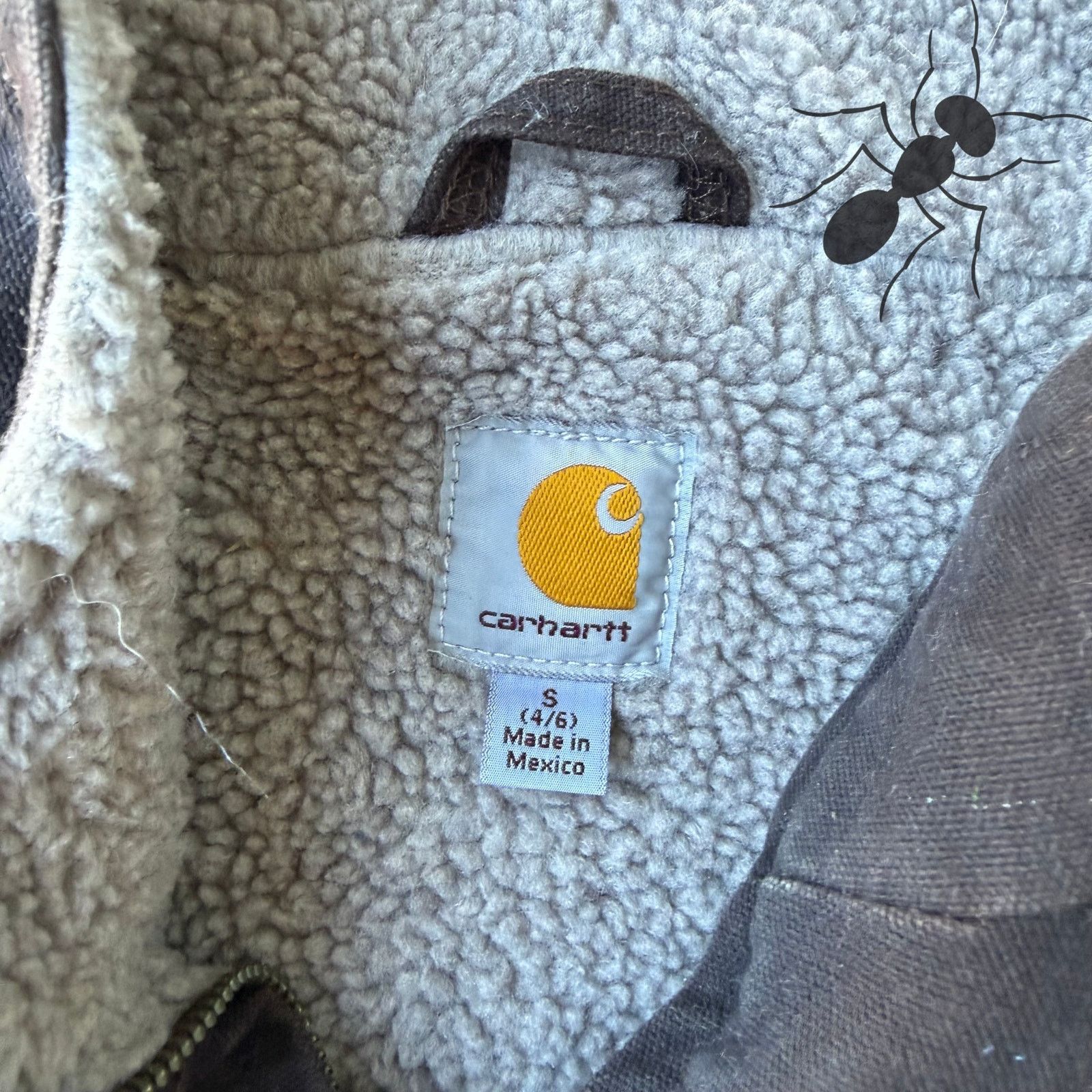 Carhartt × Vintage Carhartt WOMENS WV001 DKB brown work wear vest Size US S / EU 44-46 / 1 - 5 Thumbnail