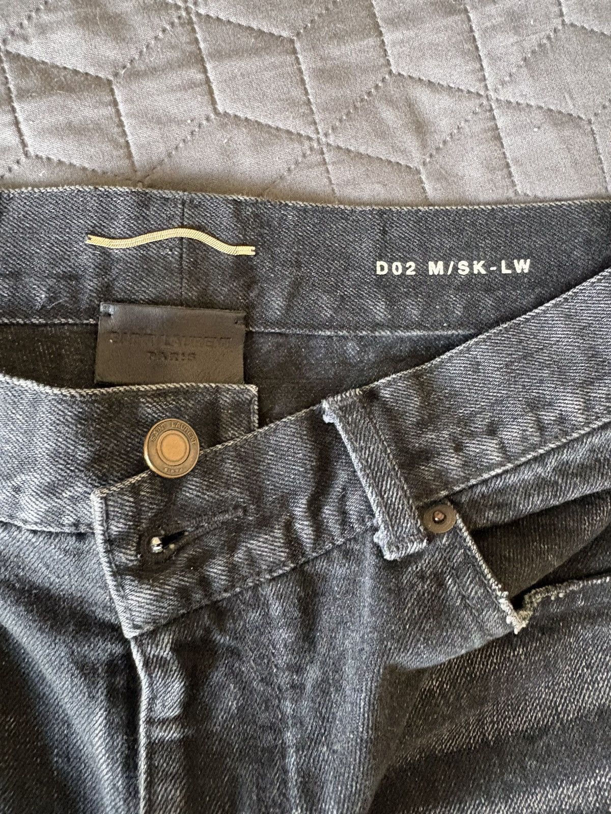 Saint Laurent Paris Saint Laurent Paris Jeans Size US 34 / EU 50 - 3 Thumbnail