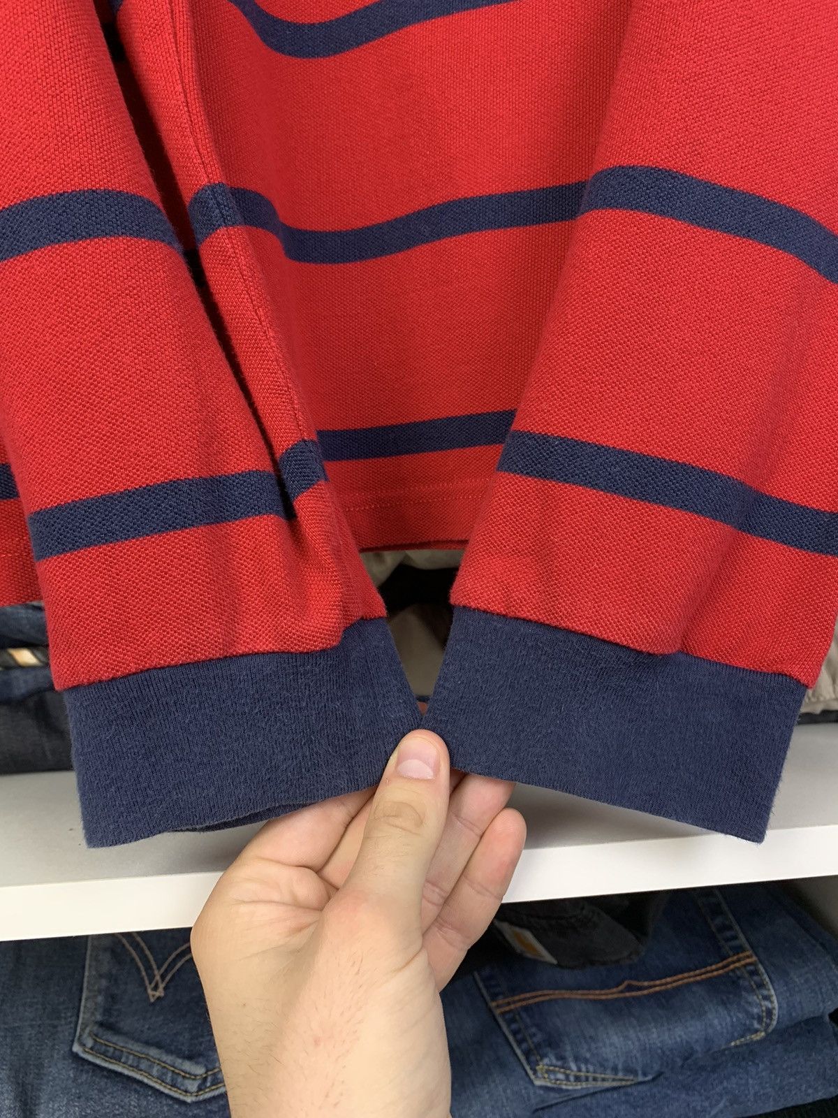Other Polo Ralph Lauren Striped Rugby Long Sleeve Size US XL / EU 56 / 4 - 19 Thumbnail