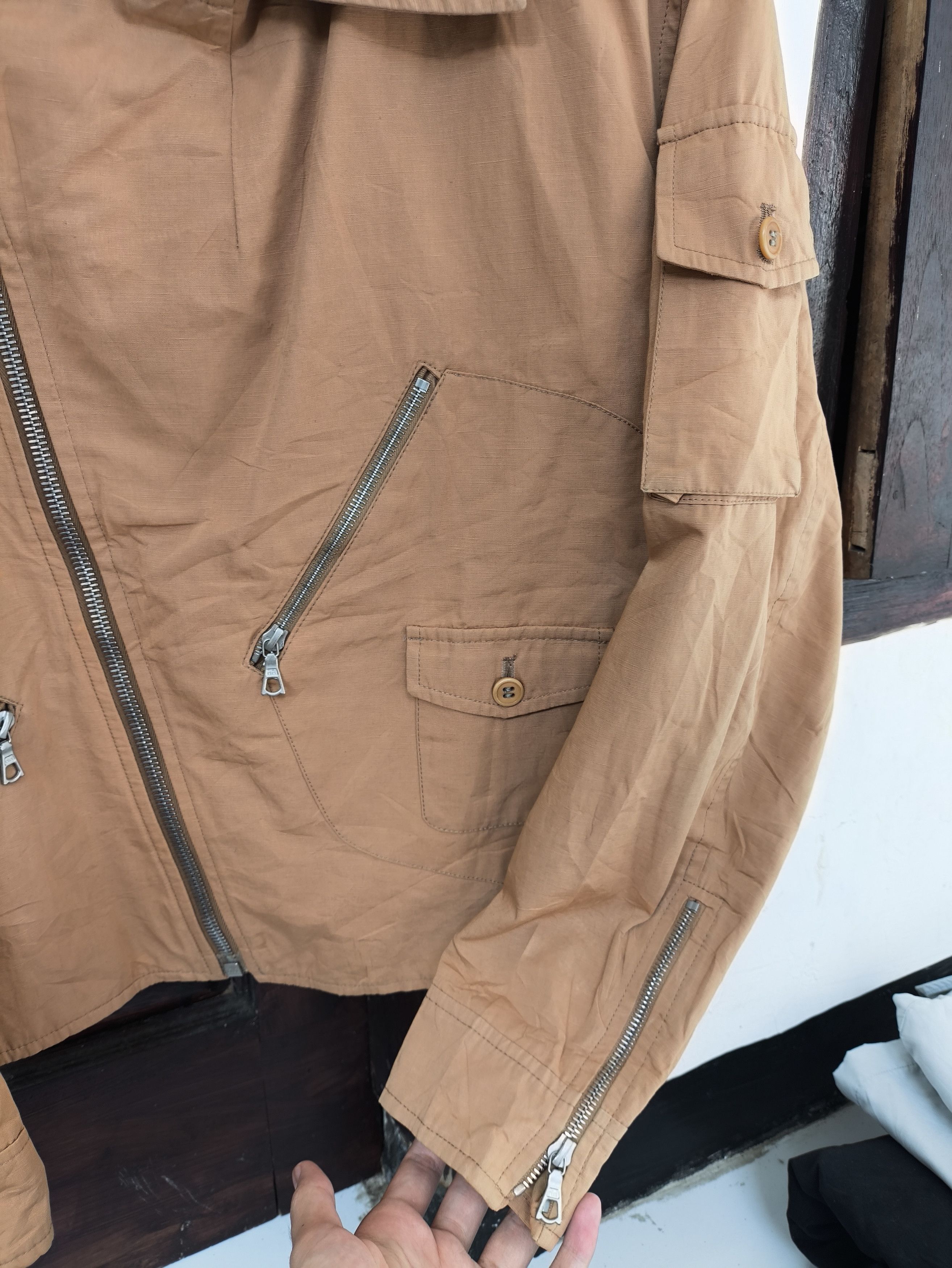 Dries Van Noten Vtg dries van noten bikers cargo Ramones style jacket Size US M / EU 48-50 / 2 - 5 Thumbnail