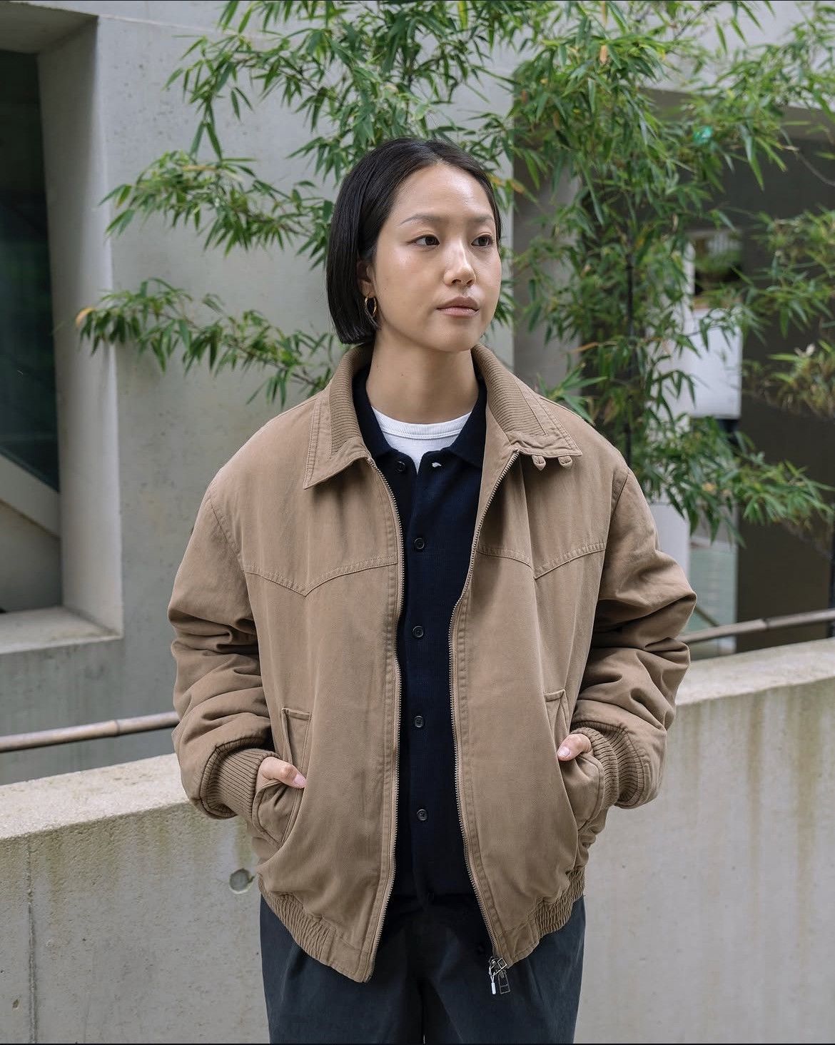 Beams Plus Art If Acts Sherpa Western Bomber Jacket Beige Size US L / EU 52-54 / 3 - 12 Thumbnail