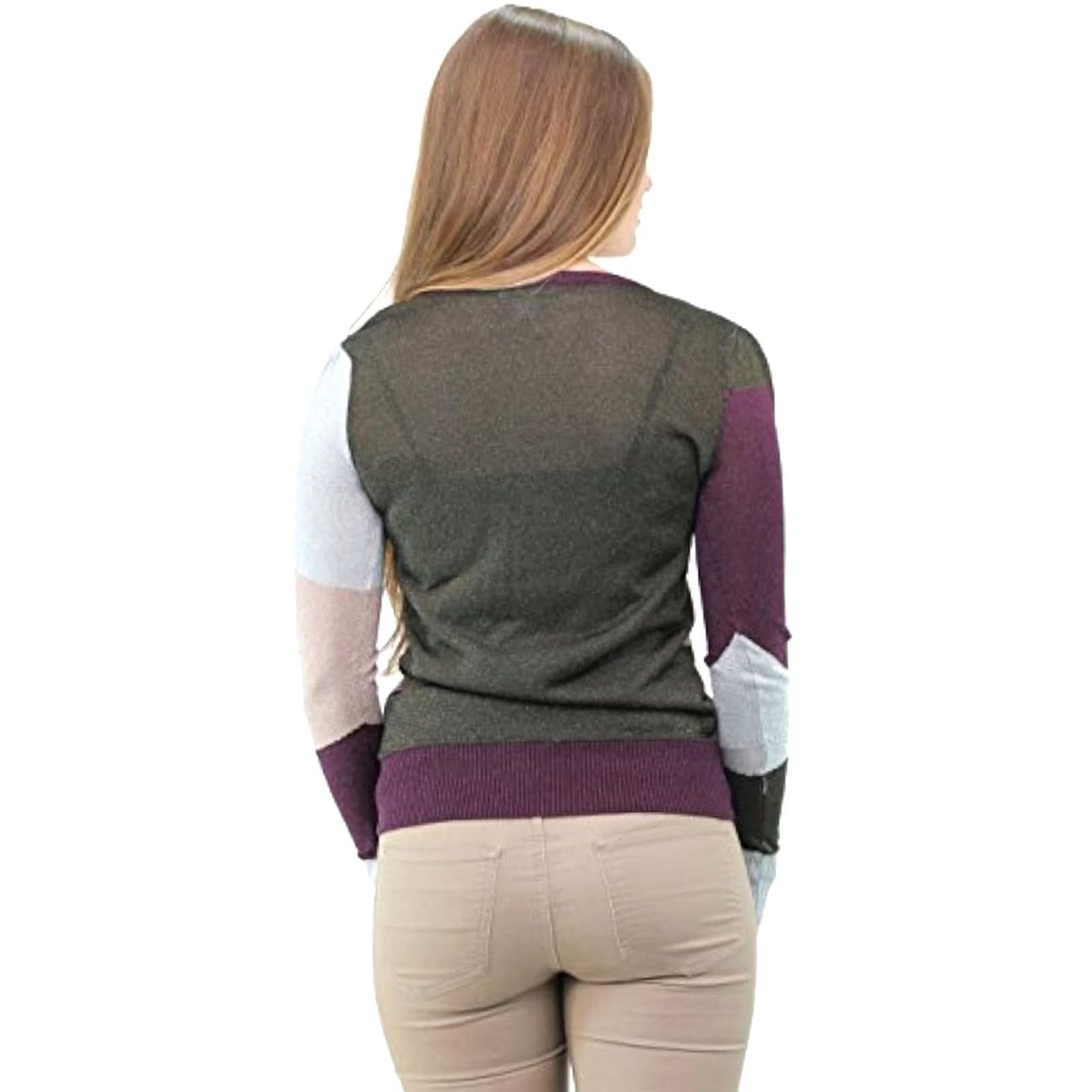Bar III bar III Womens Silver Lake Pullover Sweater Multicolor XS Size XS / US 0-2 / IT 36-38 - 2 Thumbnail