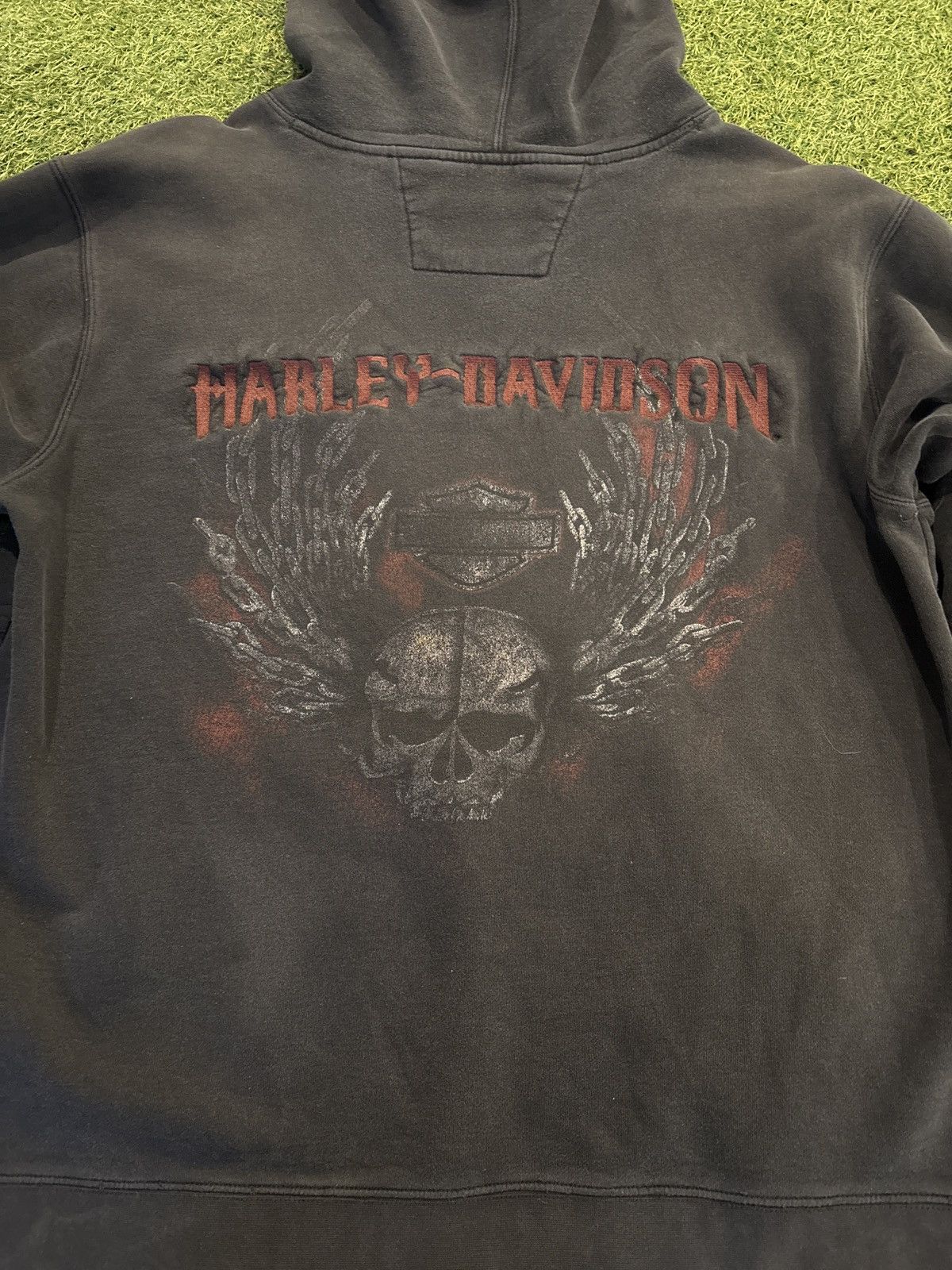 Harley Davidson Vintage harley davidson skull hoodie size large Size US L / EU 52-54 / 3 - 2 Thumbnail