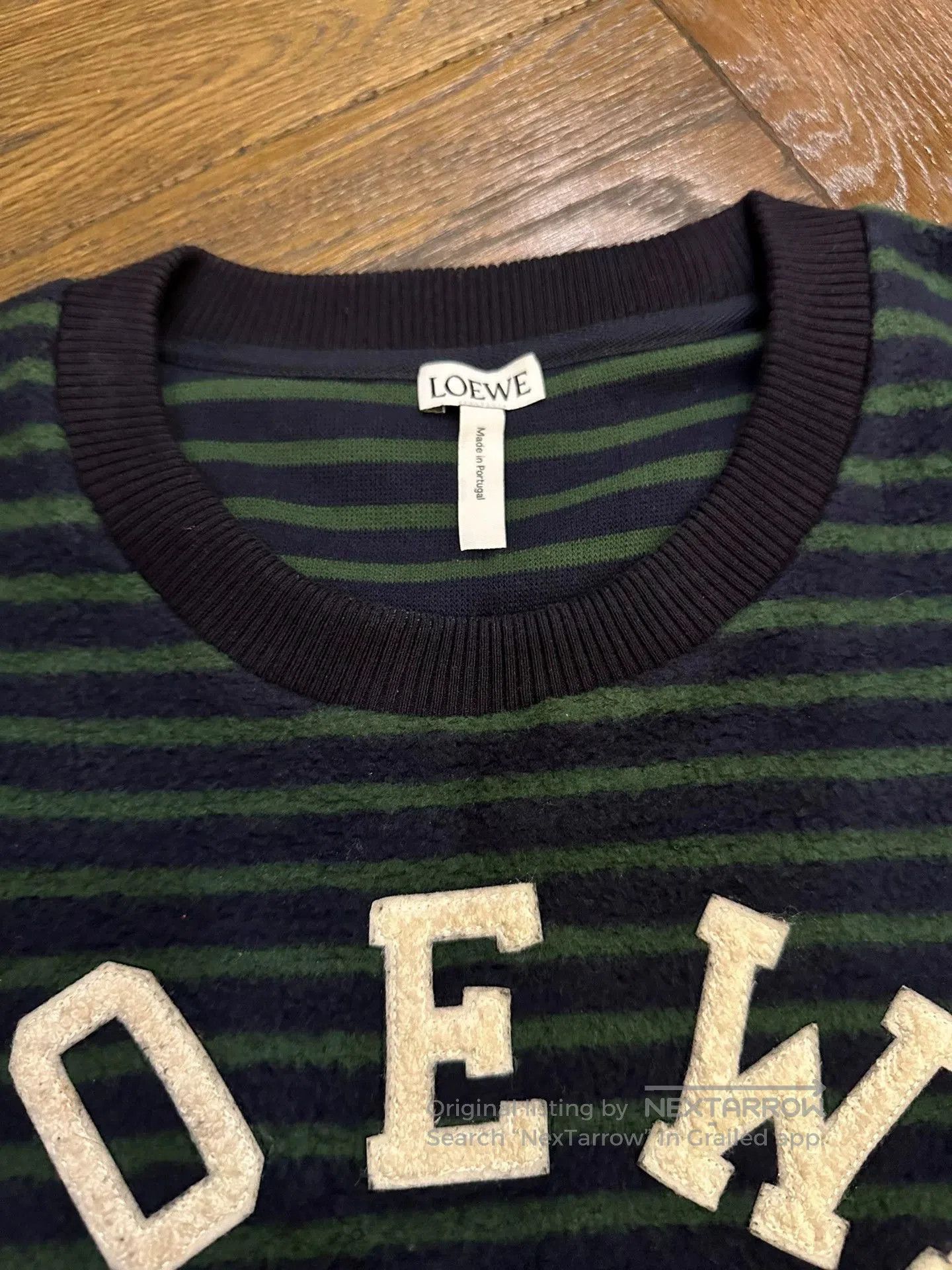 Loewe Loewe Striped Logo Fleece Sweater. Size US L / EU 52-54 / 3 - 5 Thumbnail