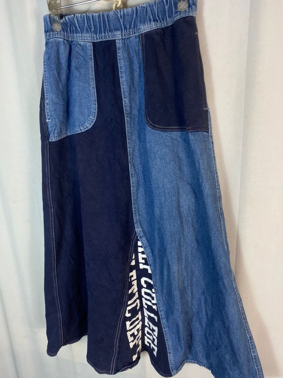 Japanese Brand Best price 🔥 rodeo crowns patchwork denim skirt size 26-34 Size 30" / US 8 / IT 44 - 2 Thumbnail