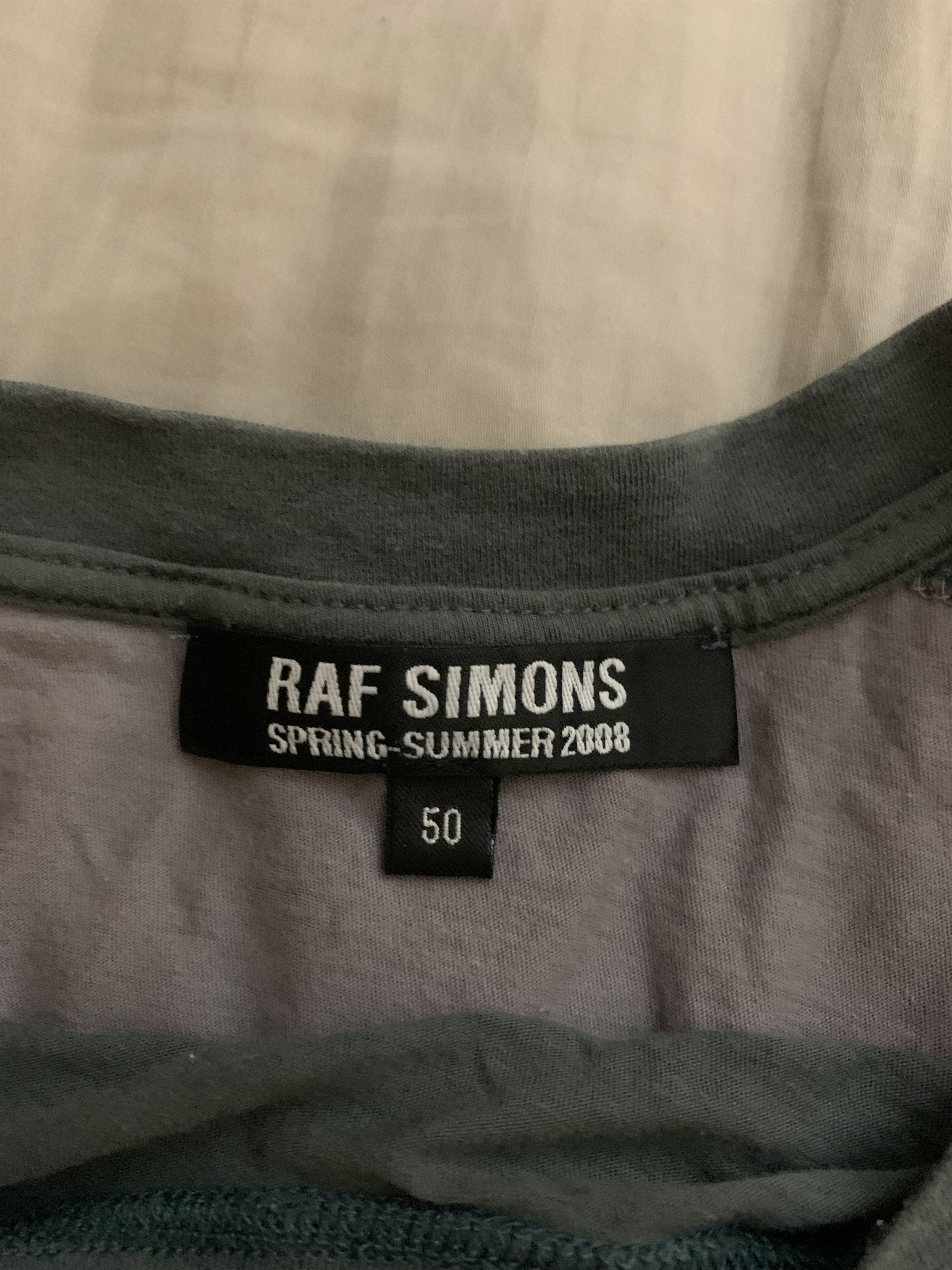 Raf Simons Raf Simons Twisted Tee SS08 Size US M / EU 48-50 / 2 - 3 Thumbnail