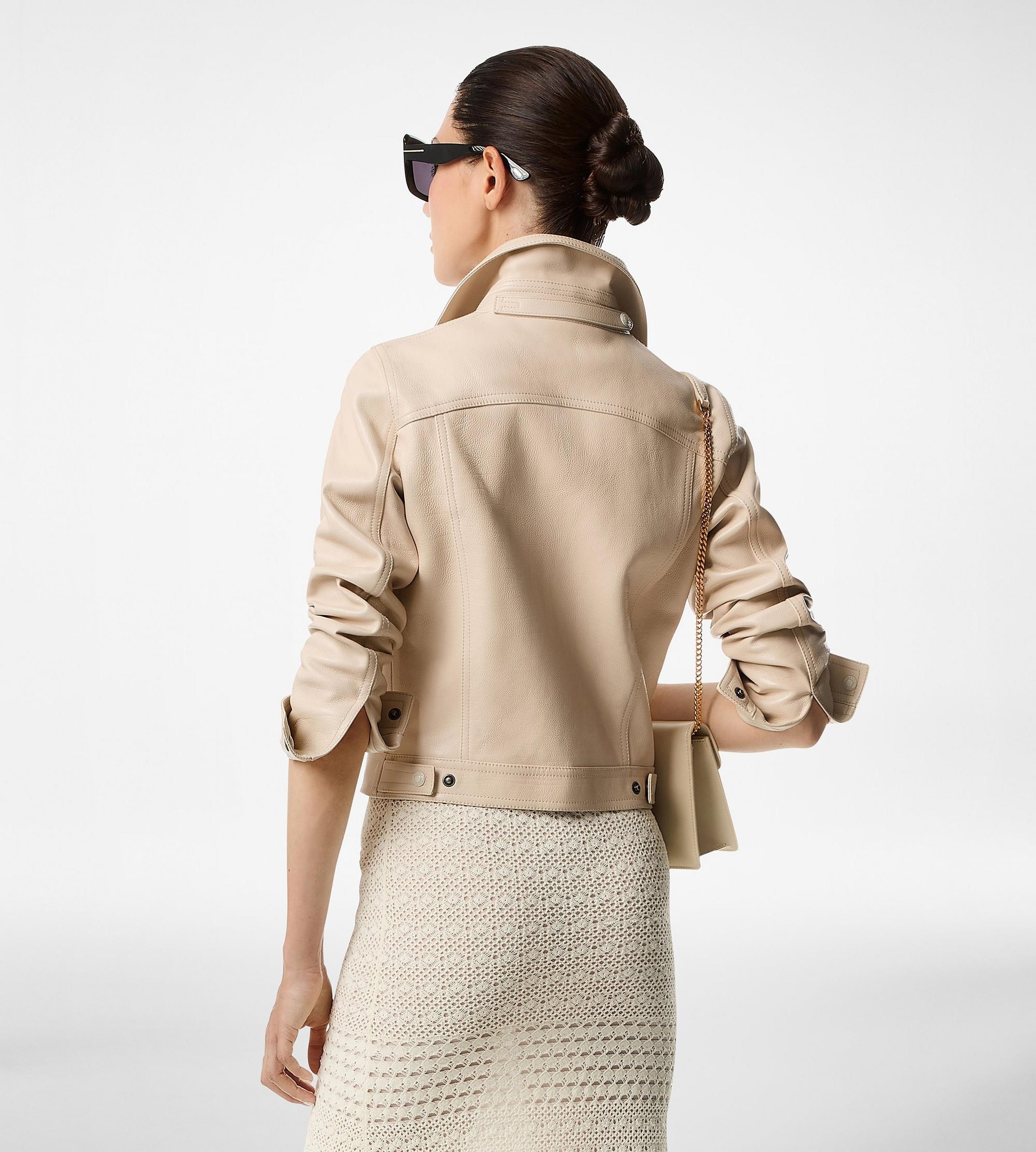 Tom Ford o1w1db10525 GCK167 Midi Skirt in Off White Size 26" / US 2 / IT 38 - 2 Thumbnail