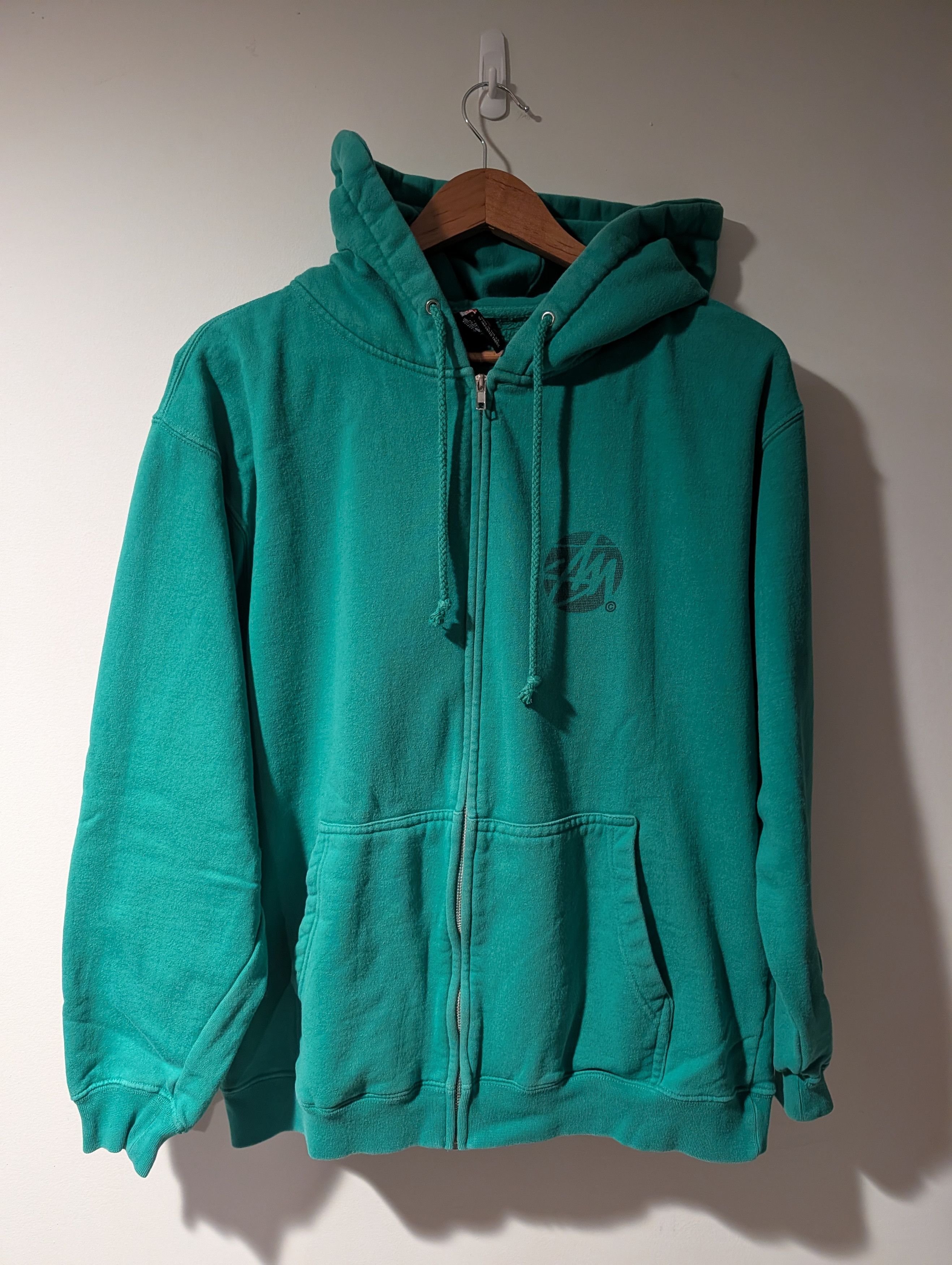 Stussy Vintage Stussy Zip Up Hoodie Made in USA Streetwear Y2K Size US M / EU 48-50 / 2 - 4 Thumbnail