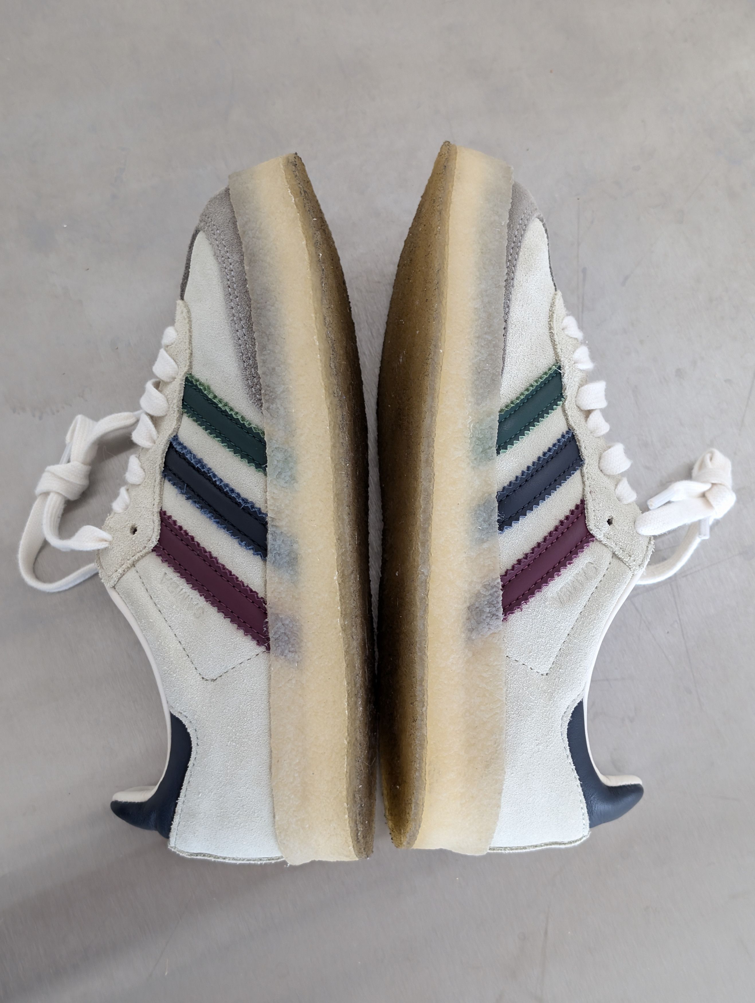 Adidas × Clarks × Ronnie Fieg adidas Clarks Ronnie Fieg Samba White Multi Size US 4 / IT 34 - 5 Thumbnail