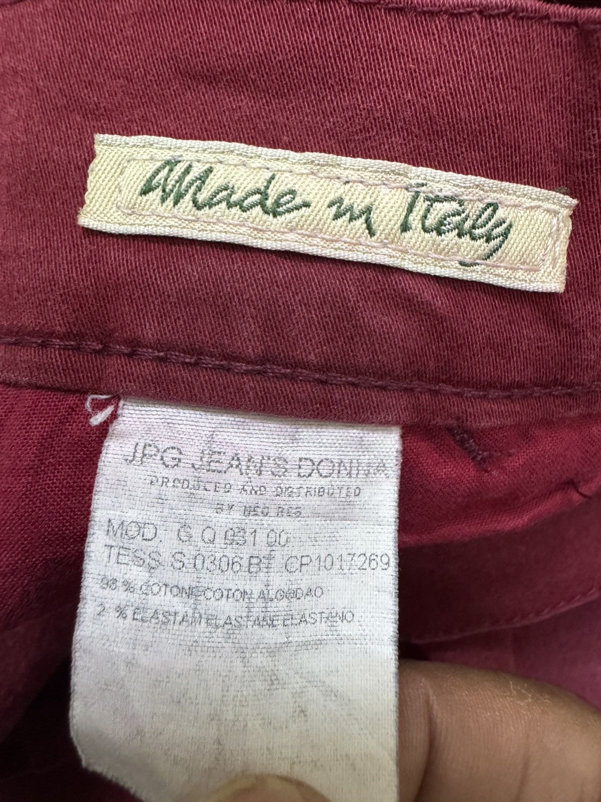 Jean Paul Gaultier Vintage JPG Jean Paul Gaultier Denim Jeans Pants Size 28" / US 6 / IT 42 - 8 Thumbnail