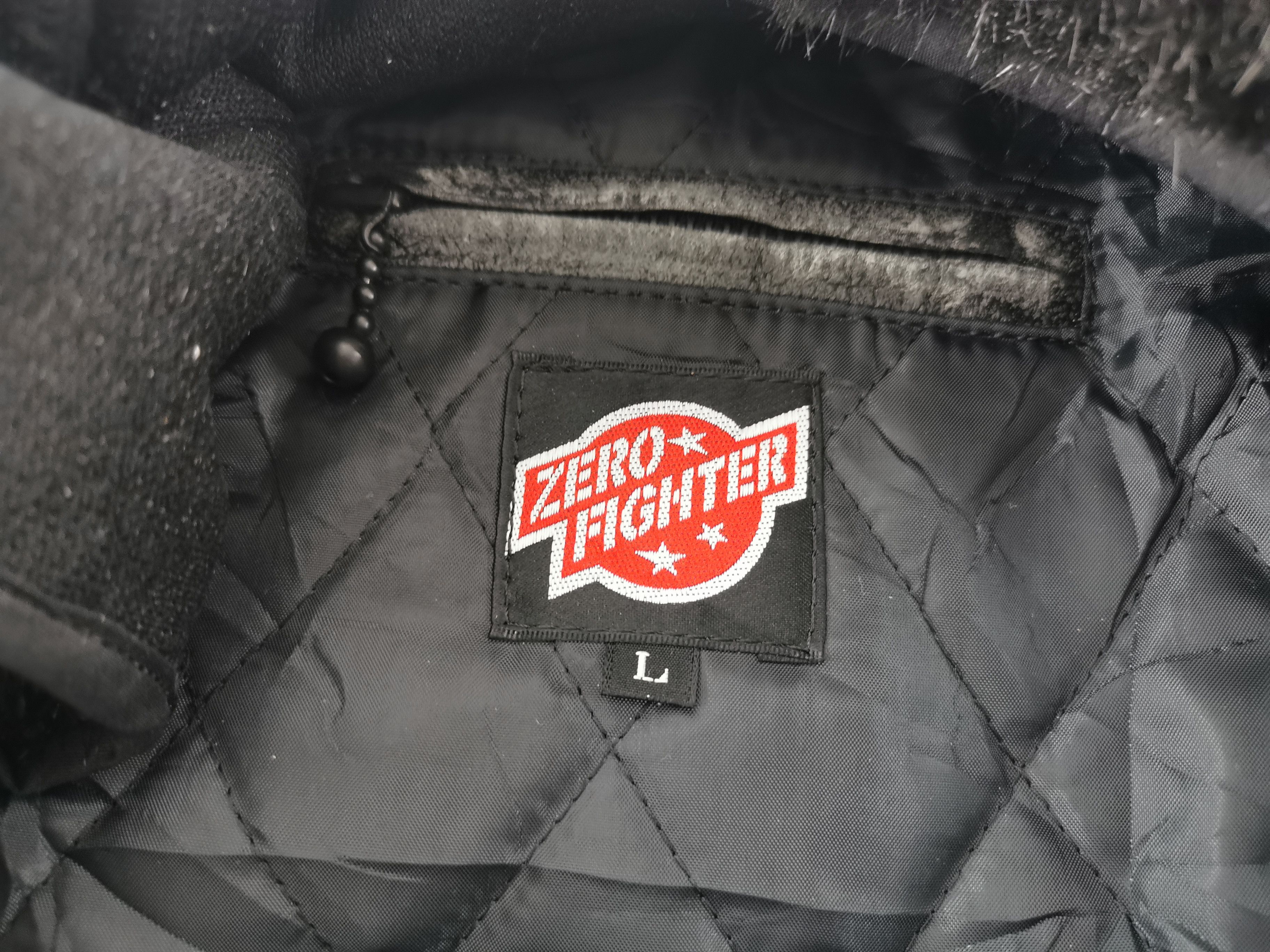 Japanese Brand Distressed Vintage Zero Fighter Camo Nylon Flight Jacket Size US M / EU 48-50 / 2 - 6 Thumbnail