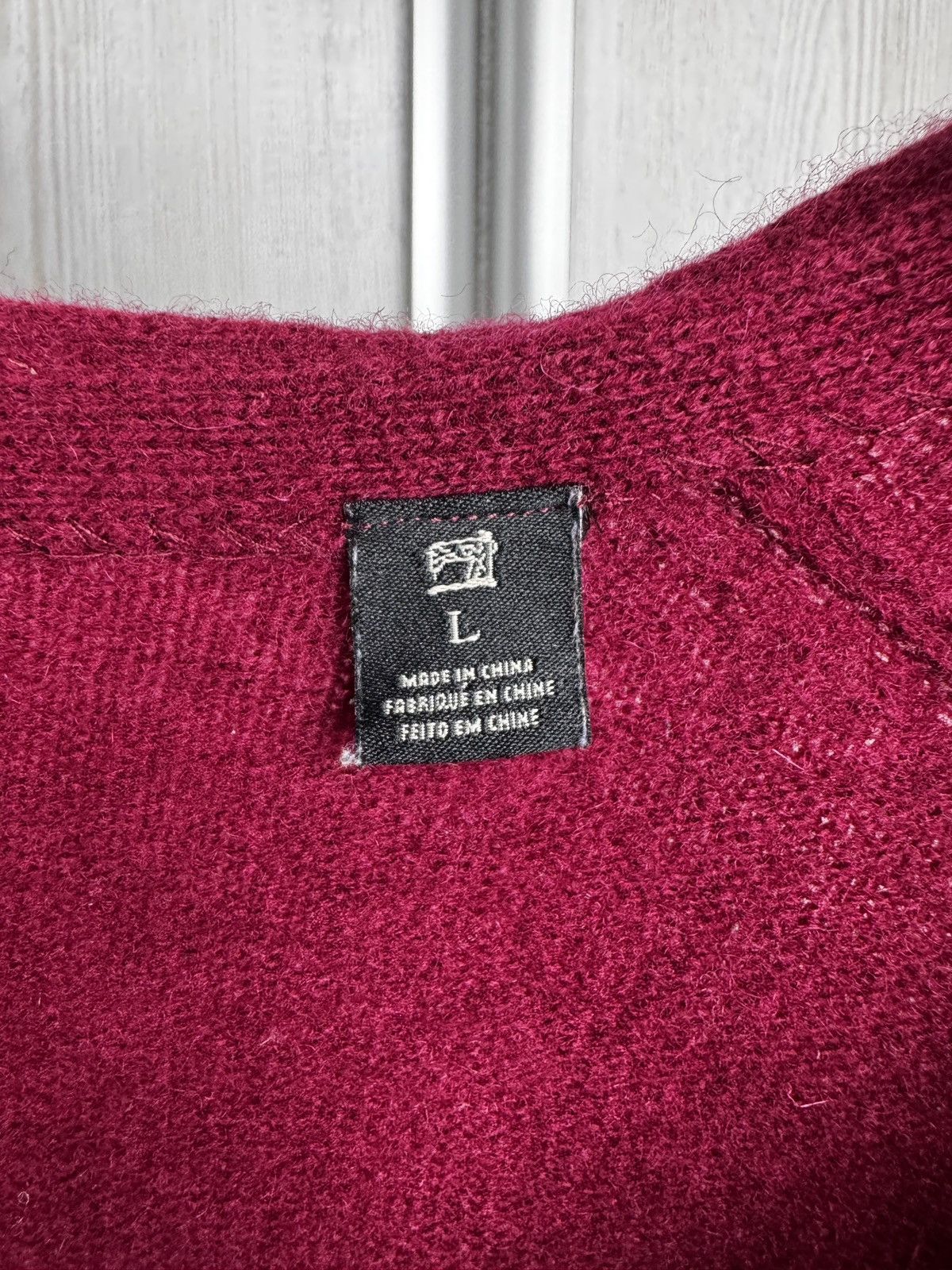 Scotch & Soda Scotch & Soda Exclusively made wool leather trim cardigan L Size US L / EU 52-54 / 3 - 10 Thumbnail