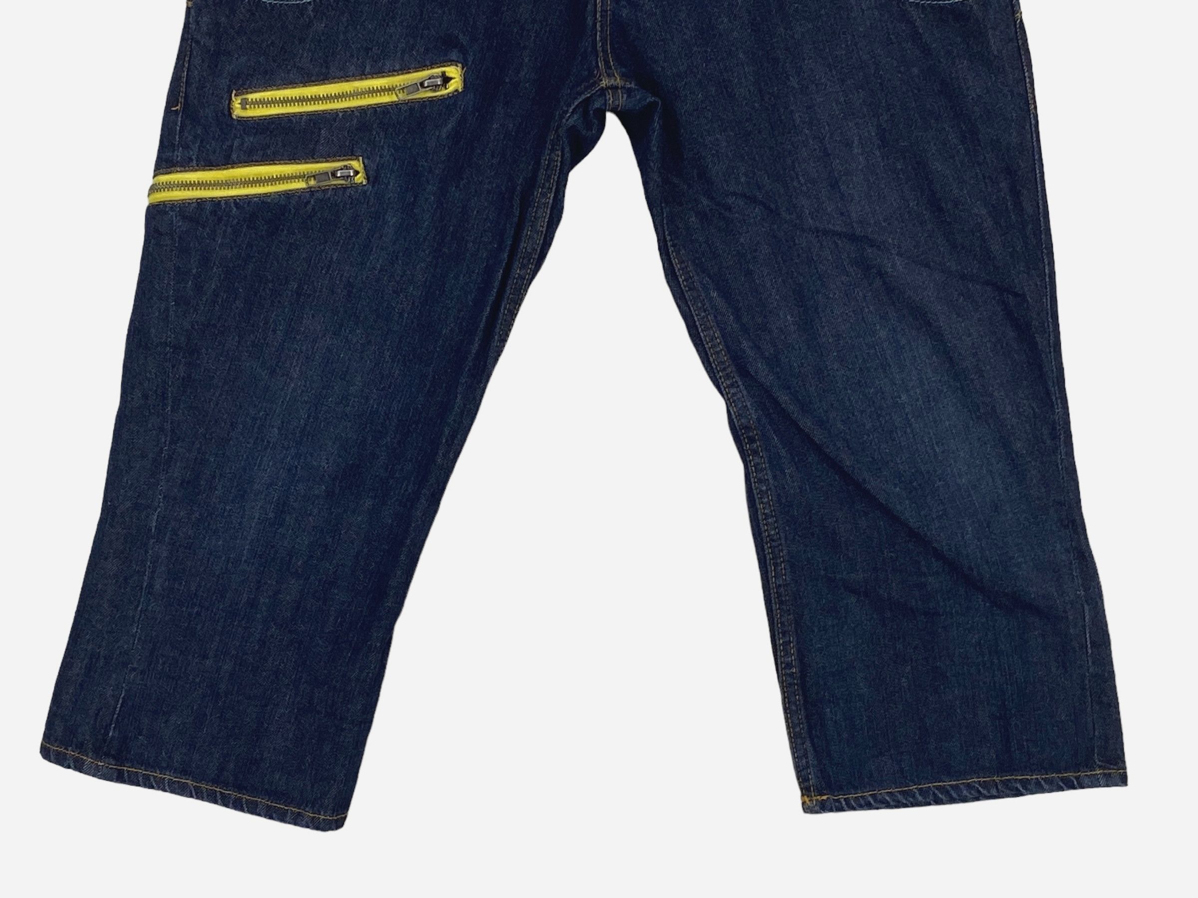 Japanese Brand Nylaus Short Jeans Double Waist Jeans Japanese Jeans Size US 32 / EU 48 - 5 Thumbnail