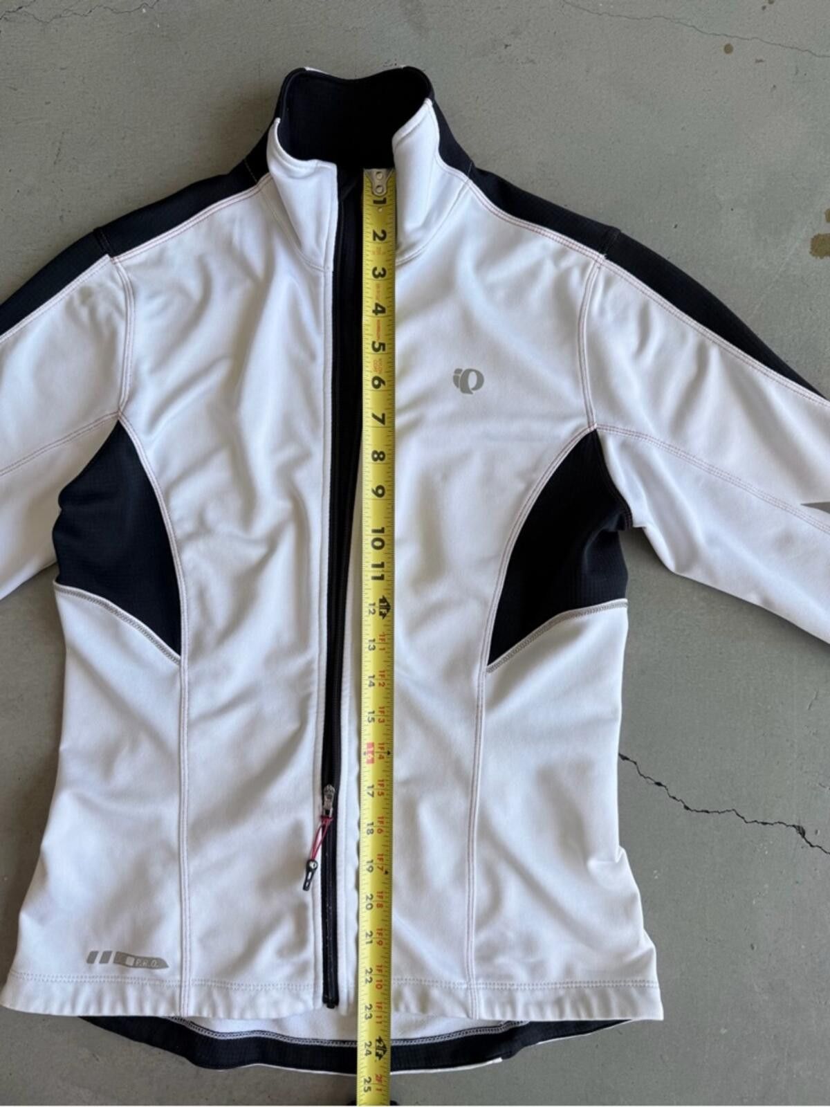 PEARL iZUMi Pearl Izumi / Thermal Zip Jacket / White Black Cycling Size M / US 6-8 / IT 42-44 - 9 Thumbnail