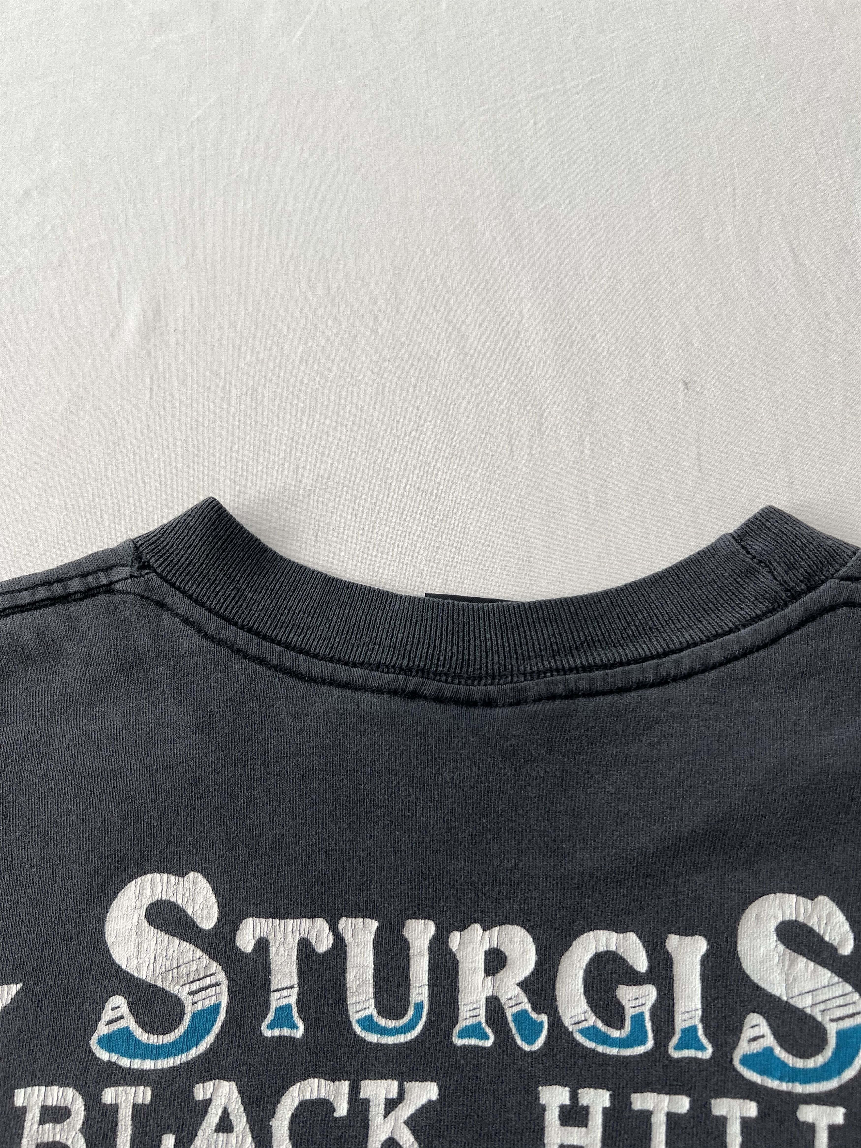 Harley Davidson Vintage 1993 Harley Davidson Eagle Dragon Sturgis T-shirt Size US M / EU 48-50 / 2 - 19 Thumbnail