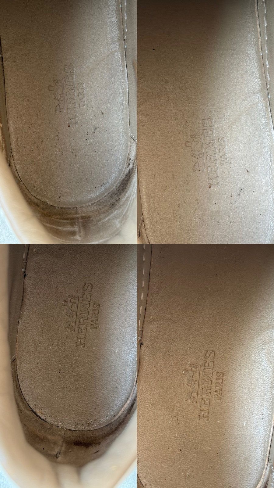 Hermes Hermes Voltage H Logo Calfskin Platform Leather Sneakers Size US 9 / IT 39 - 15 Thumbnail