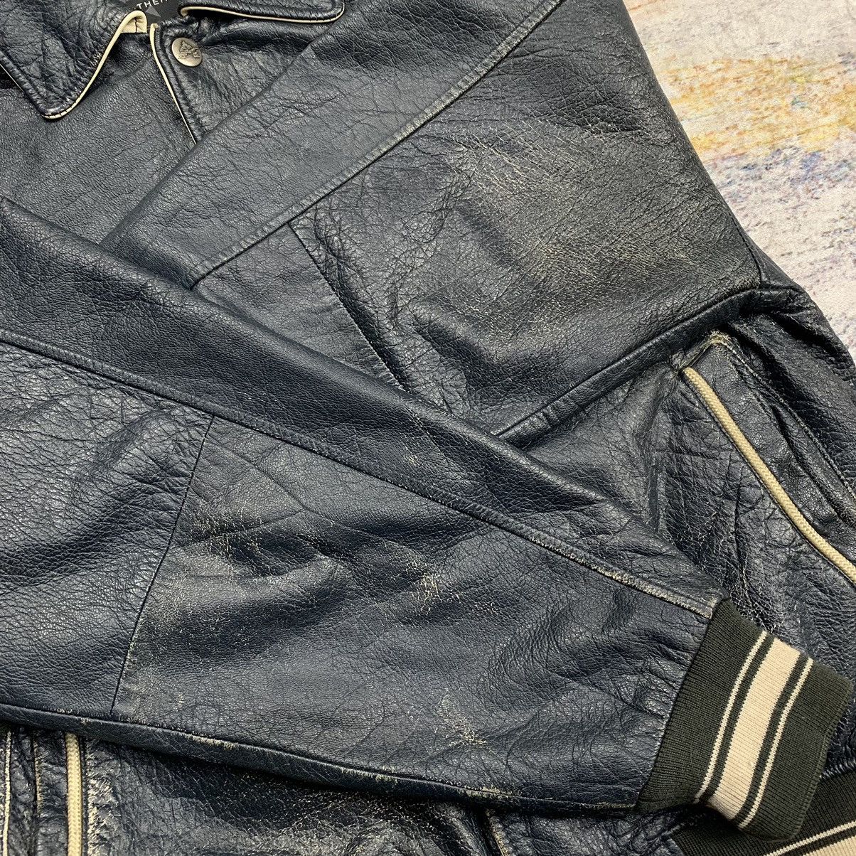 Avirex × Vintage Vtg avirex gambler’s club king casino bomber leather jacket Size US M / EU 48-50 / 2 - 13 Thumbnail