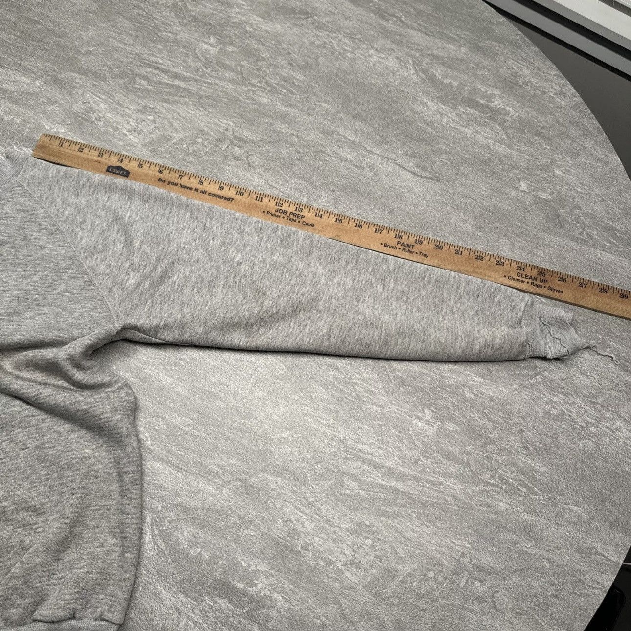 Vintage Vintage 50s 60s Blank Gray Sweatshirt Distressed Thrashed Size US M / EU 48-50 / 2 - 10 Thumbnail