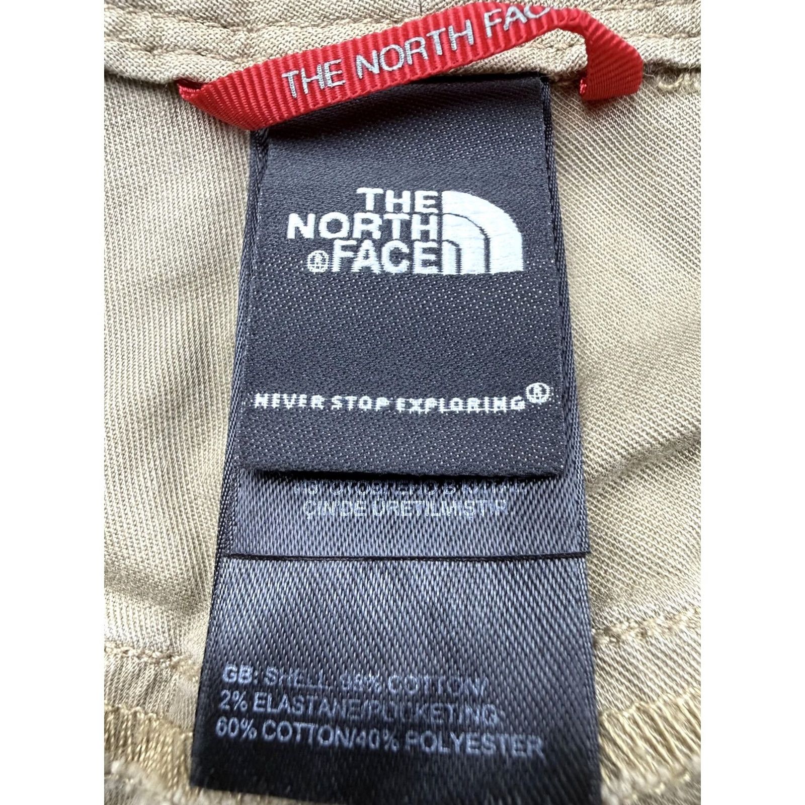The North Face The North Face Pants Beige Twill Convertible Adjustable Waist Womens 12 Khakis Regular Stretch Pockets 31in Inseam Casual Travel Mens? Womens Size 34" / US 12 / IT 48 - 4 Thumbnail