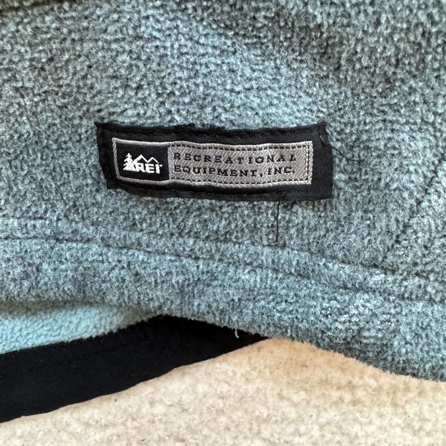 Vintage VINTAGE Rei Fleece Jacket Full Zip Womens Blue Medium M YKK Mock Neck Jacket Size M / US 6-8 / IT 42-44 - 6 Thumbnail