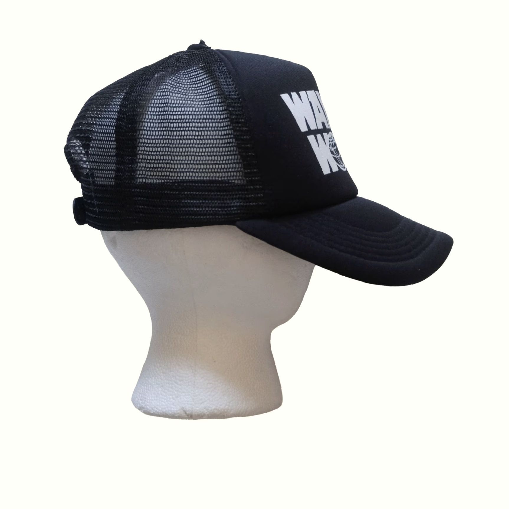 Vintage VINTAGE Wayne's World VTG 90s RETRO MOVIE PROMO BLACK HAT CAP SNAPBACK TRUCKER ONE SIZE Men Adjustable Hat Size ONE SIZE - 2 Thumbnail