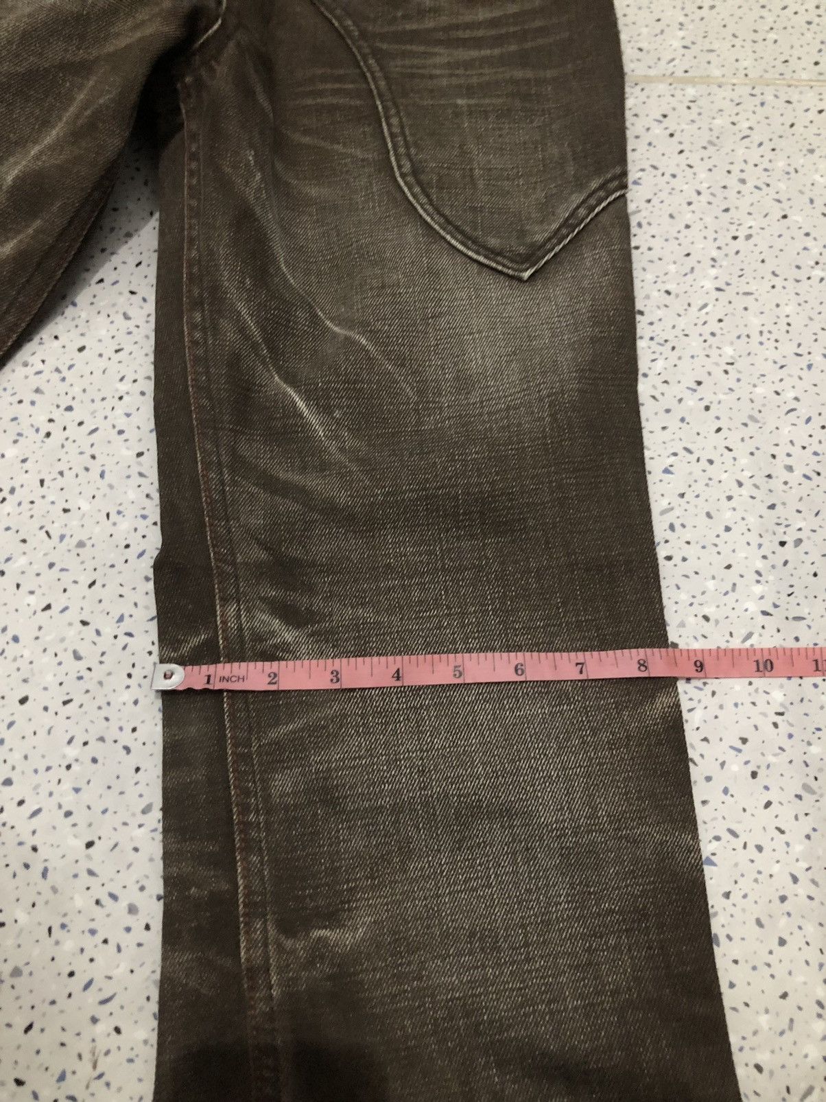 Japanese Brand × Le Grande Bleu (L.G.B.) THRASHED💥 Nicole Club For Men Washed Denim Size US 32 / EU 48 - 20 Thumbnail