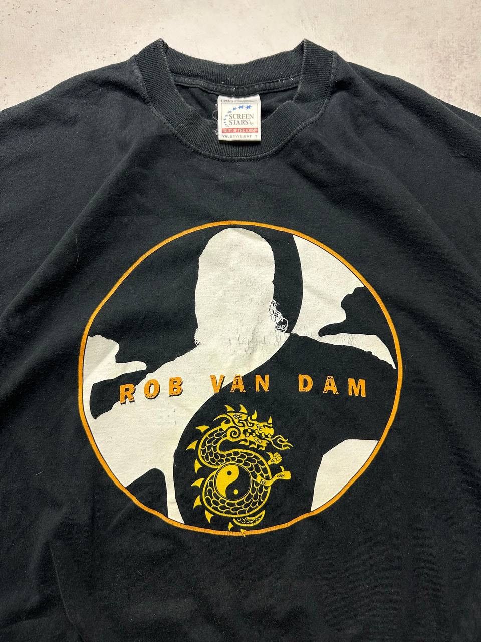 Vintage × WWE Vintage WWE Rob Van Dam Boxy Promo T-shirt Y2K XL Size US XL / EU 56 / 4 - 4 Thumbnail