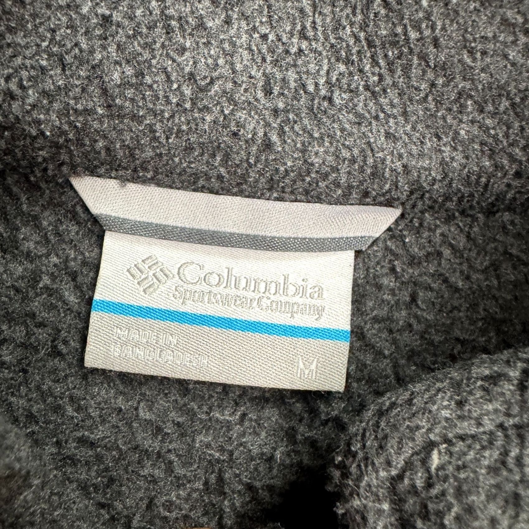 Vintage Columbia Steens Mountain Fleece Jacket Mens M Gray Full Zip Outdoor Hiking Jacket Size US M / EU 48-50 / 2 - 6 Thumbnail