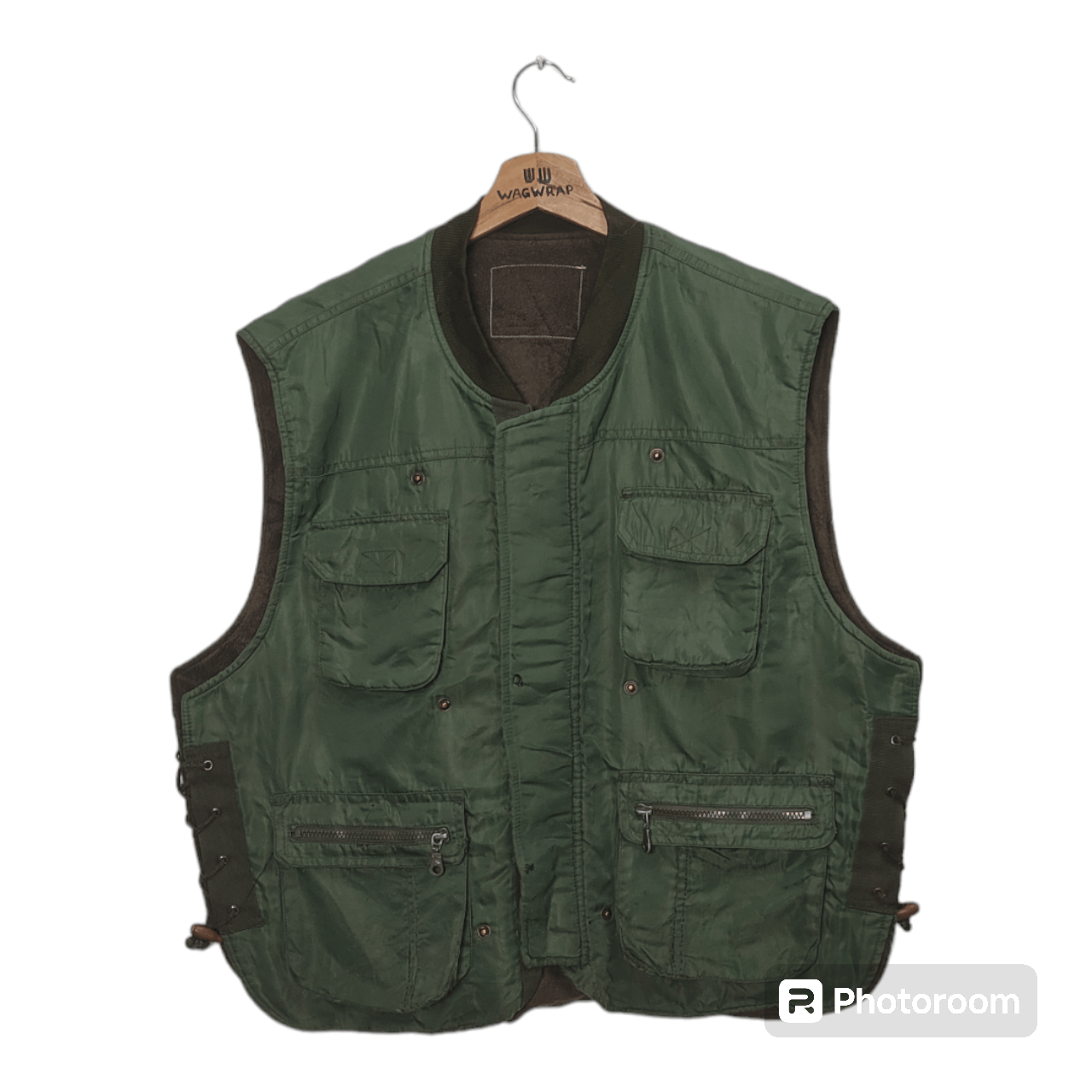 Handmade × Other UNBRAND GREEN MULTI POCKET TACTICAL VEST Size US L / EU 52-54 / 3 - 2 Thumbnail