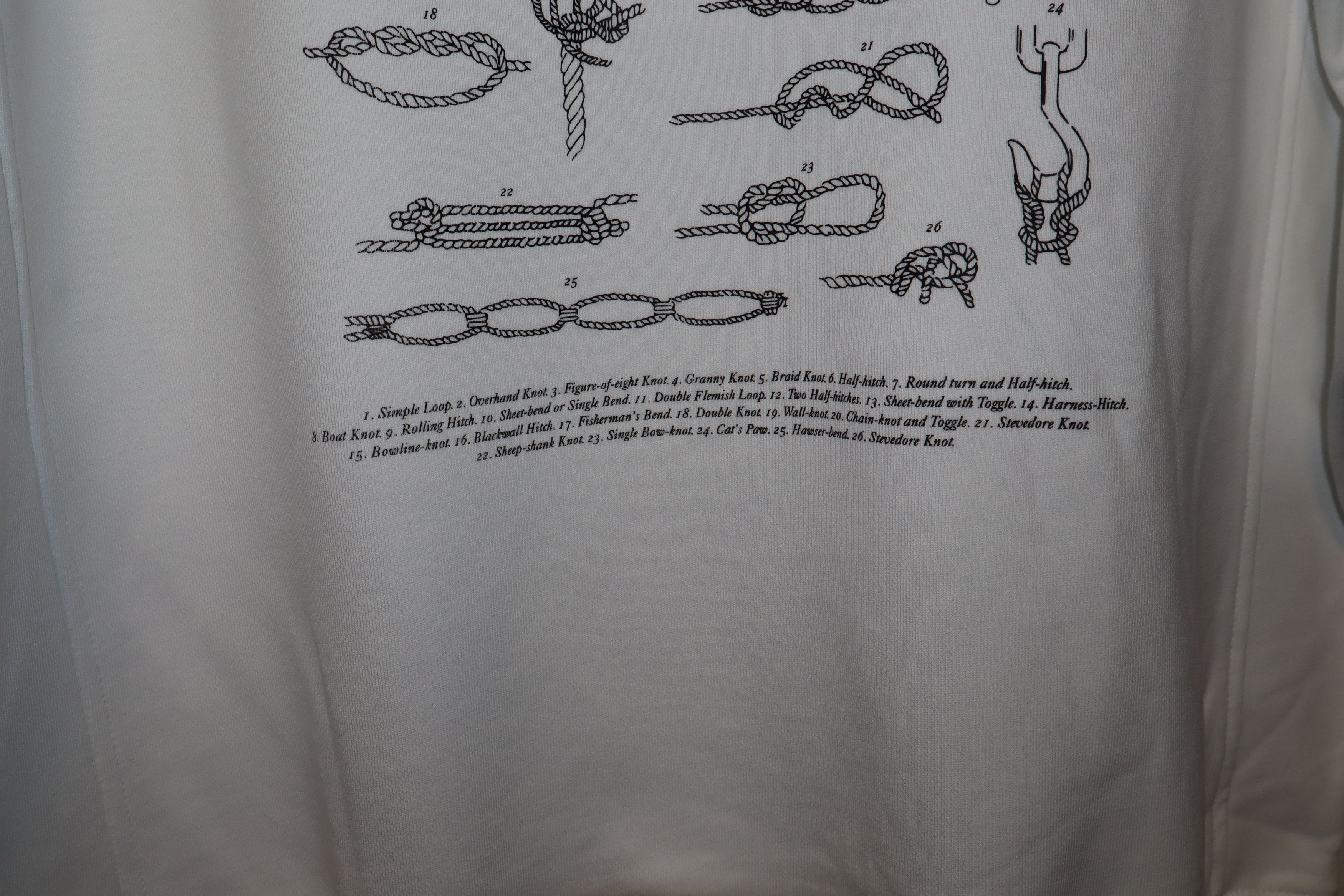 Helmut Lang Knots print sweatshirt Size US M / EU 48-50 / 2 - 8 Thumbnail