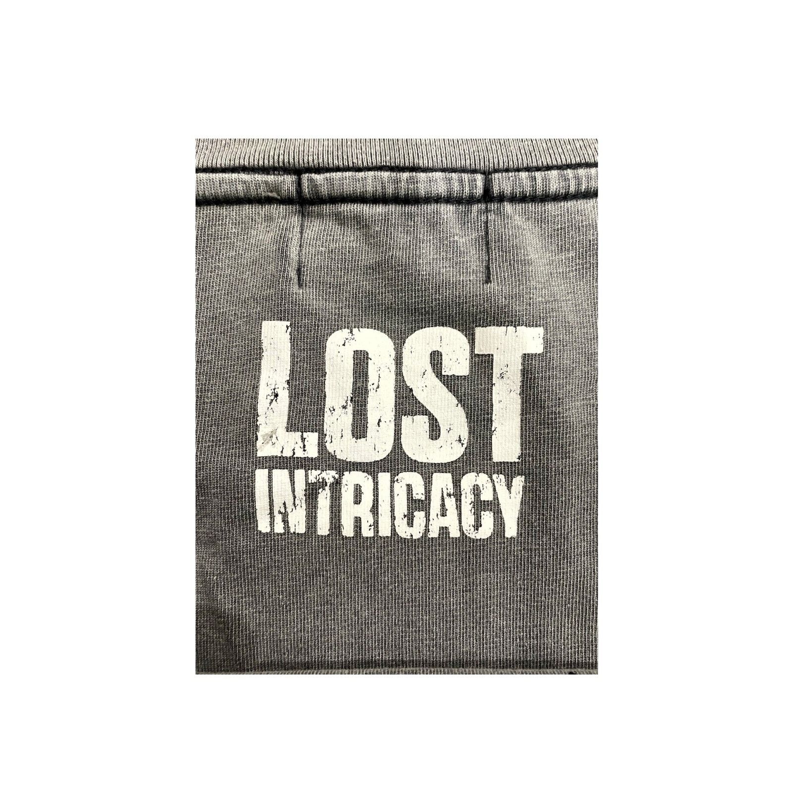 LOST INTRICACY Lost Intricacy "Outline Studded" Grey Tee Size US XL / EU 56 / 4 - 3 Thumbnail
