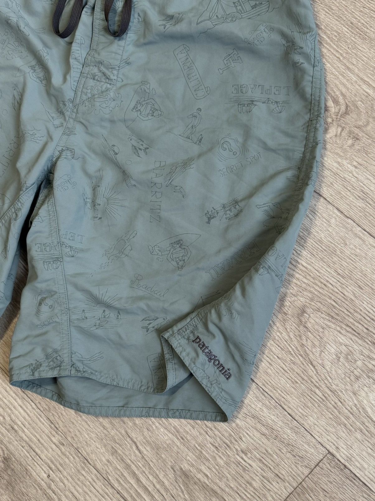 Patagonia 🔷Vintage Patagonia Nylon Shorts🔷 Size US 35 - 3 Thumbnail
