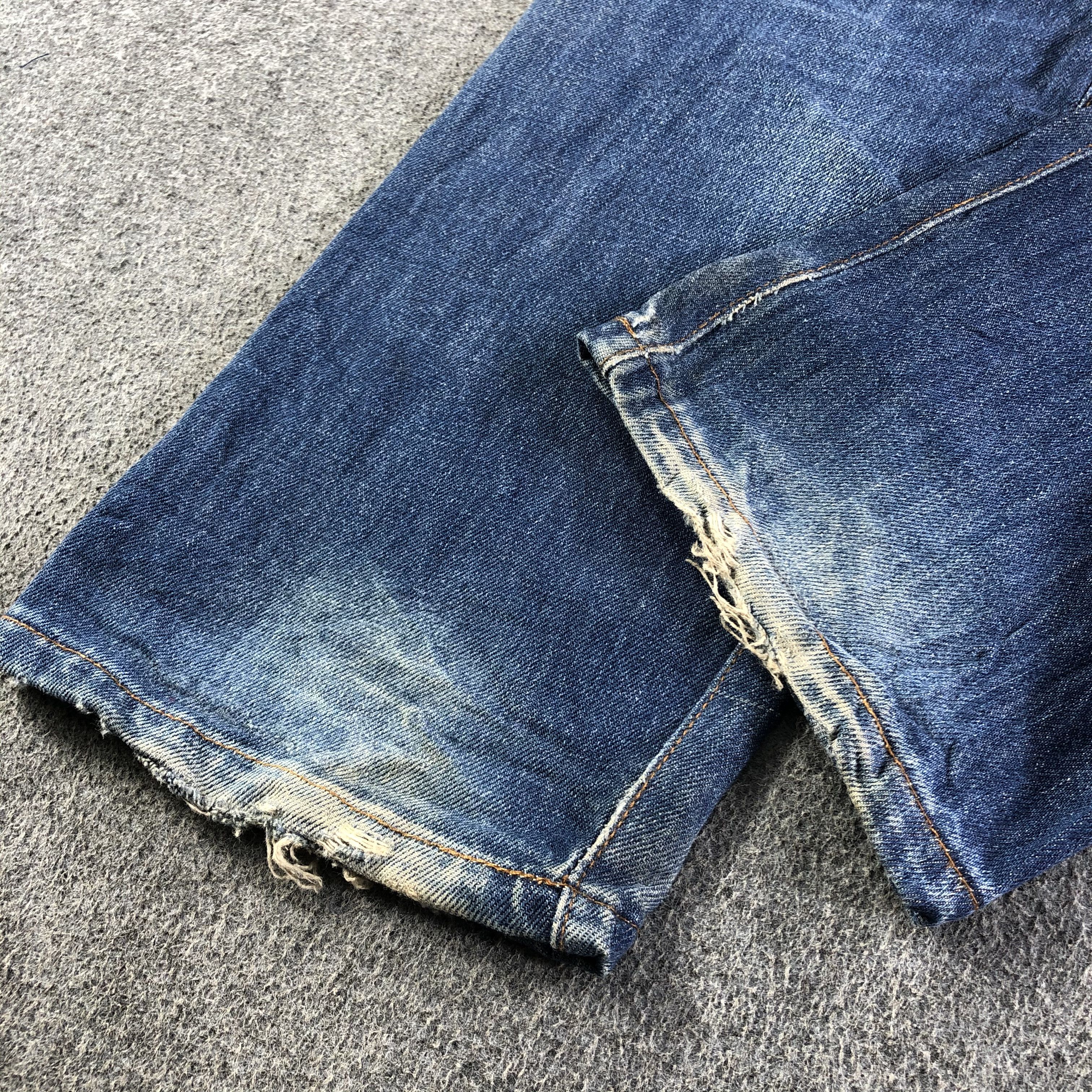 Levi's Vintage Blue Wash Levis 501 Jeans-J3564 Size US 34 / EU 50 - 6 Thumbnail