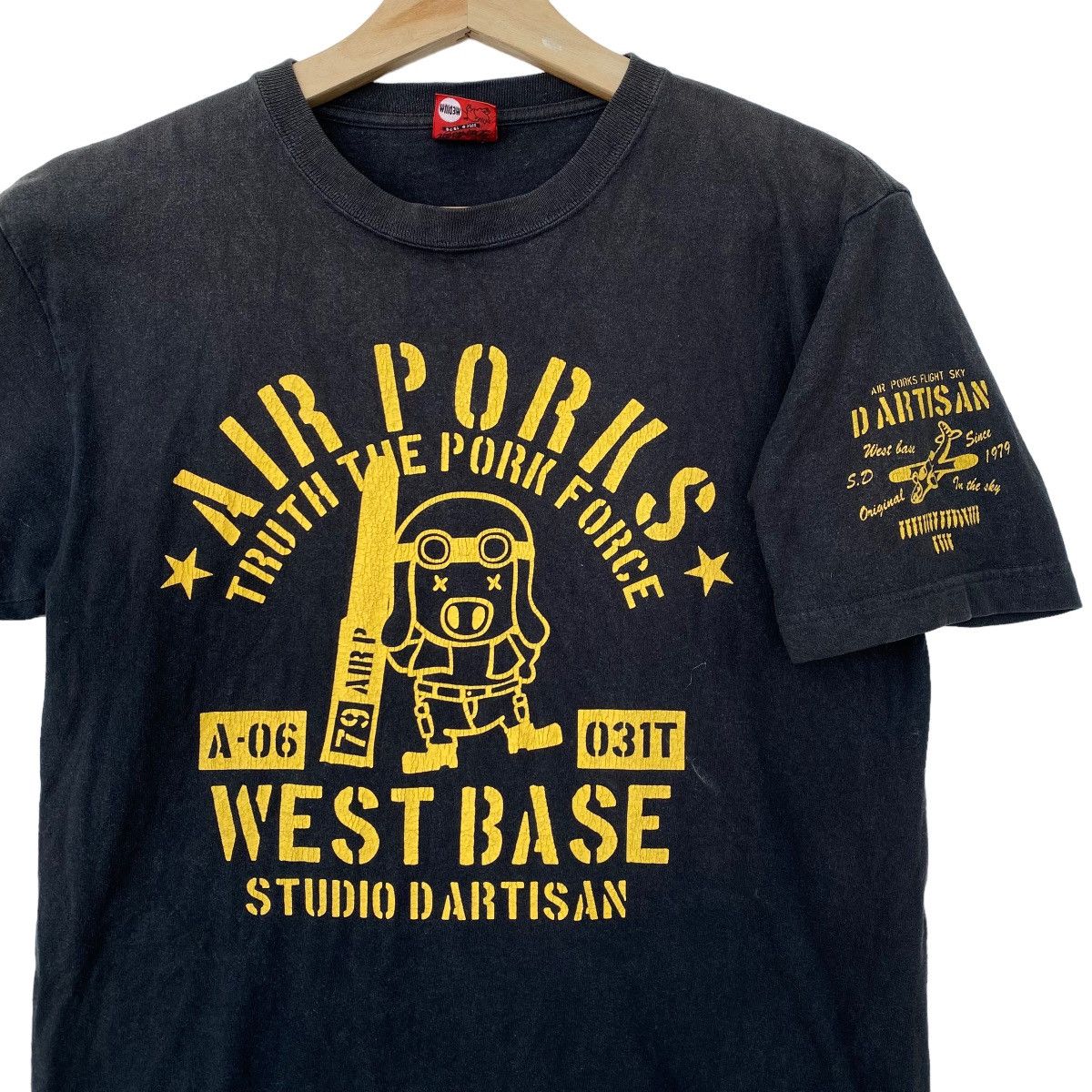Studio D'Artisan STUDIO D’ARTISAN PORK FORCE MILITARY PARODY T SHIRT Size US M / EU 48-50 / 2 - 2 Thumbnail