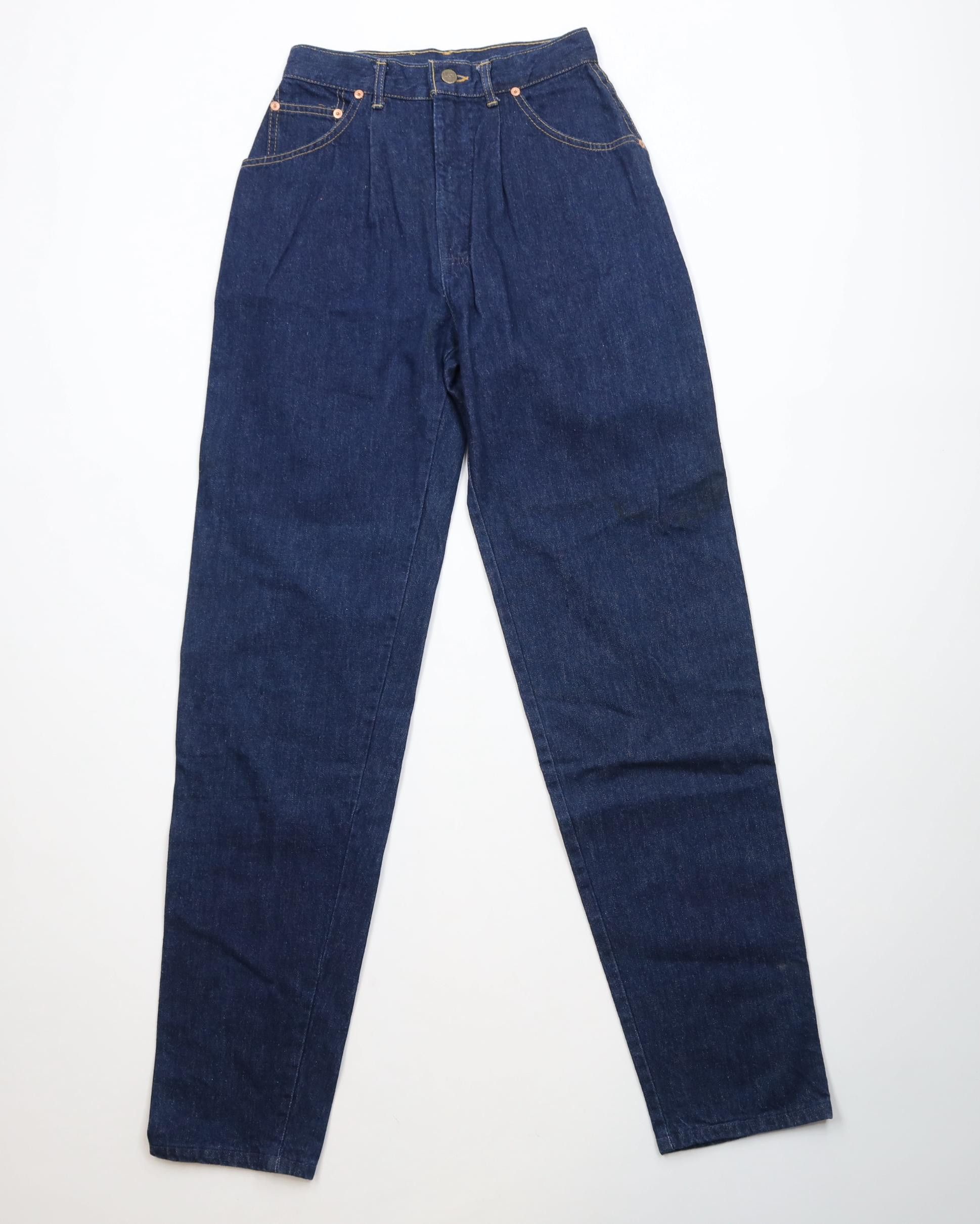 Lee Vintage 80s 90s Lee Relaxed Fit Tapered Leg Jeans Blue USA Size 30" / US 8 / IT 44 - 1 Thumbnail