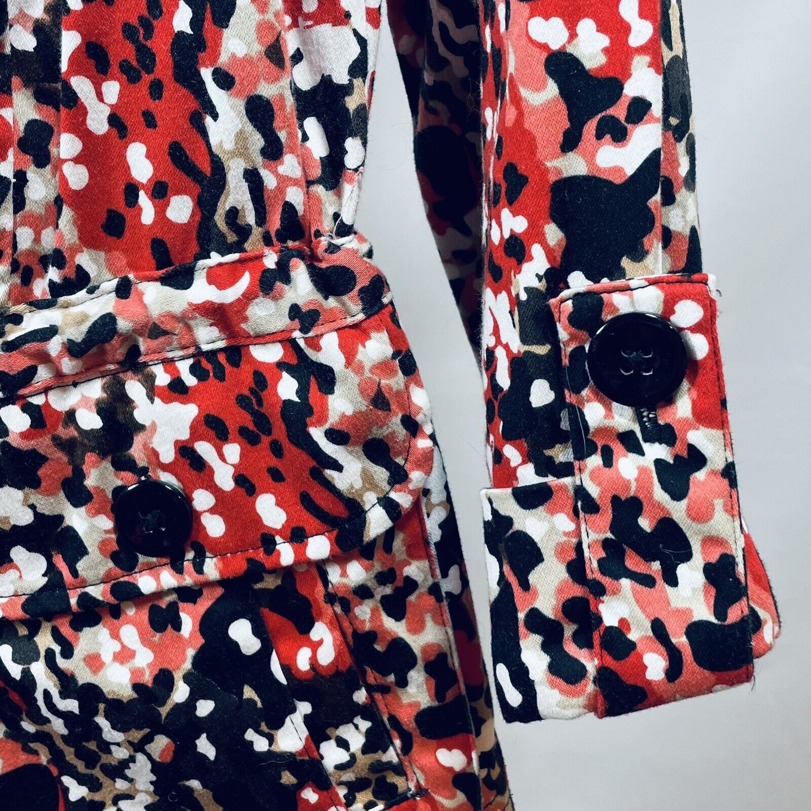 Other Notations Lightweight jacket Cinch Waist and Large Peter Pan Size S / US 4 / IT 40 - 9 Thumbnail