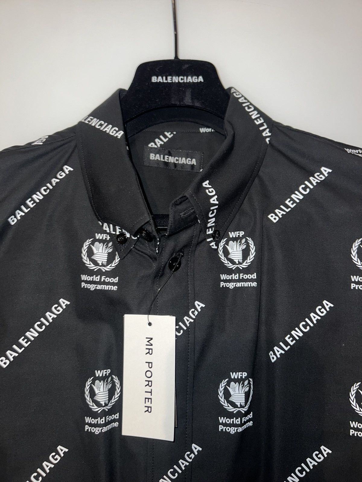 Balenciaga BALENCIAGA WFP SHIRT Size US XXL / EU 58 / 5 - 4 Thumbnail