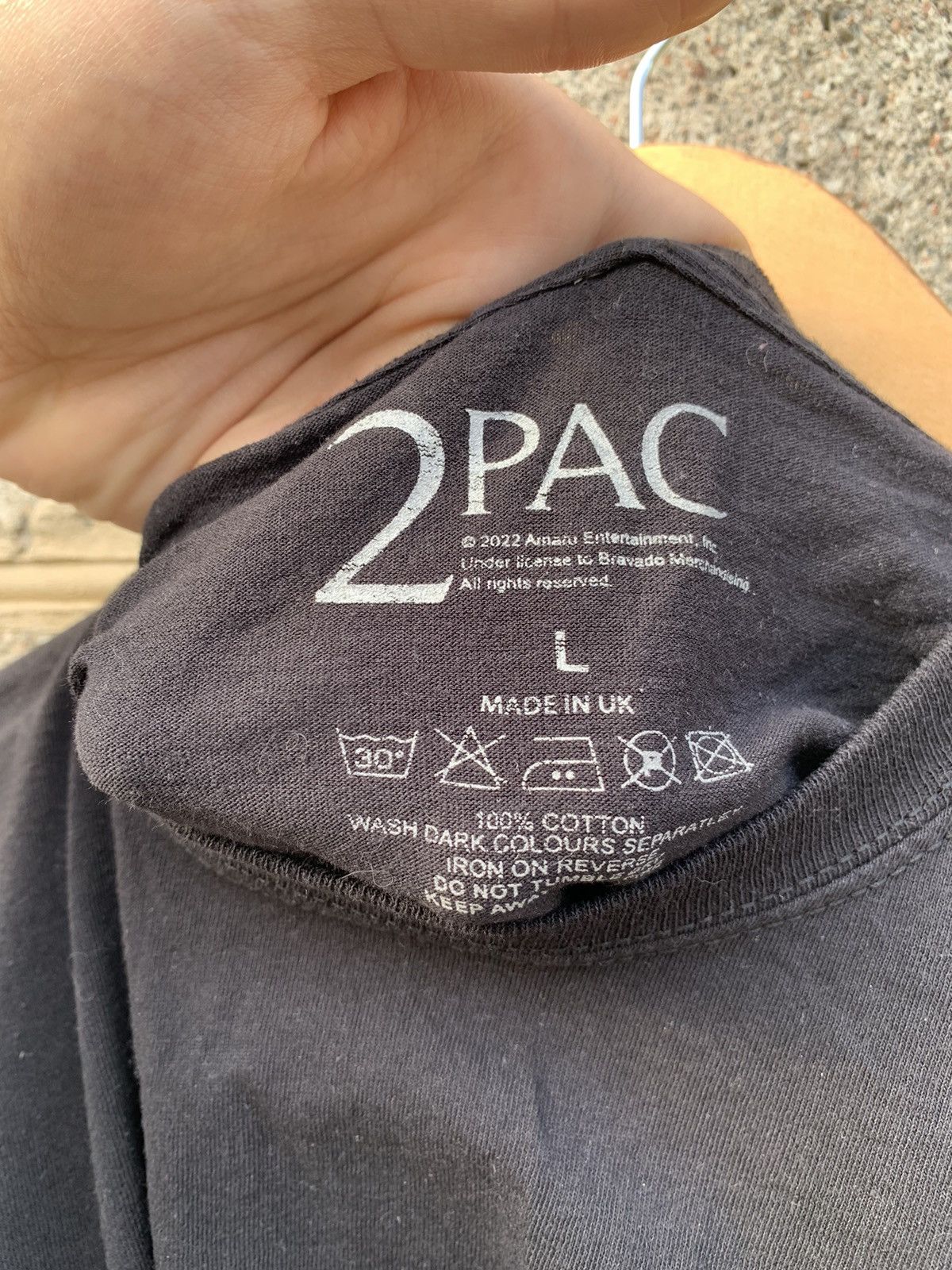 Band Tees × Rap Tees Tupac y2k long sleeve 2puc Size US L / EU 52-54 / 3 - 8 Thumbnail