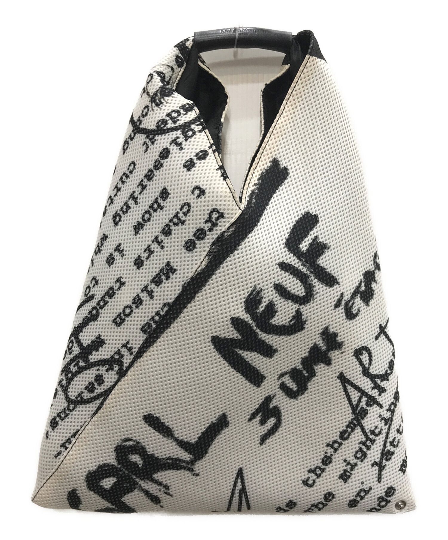 Maison Margiela Maison Margiela Japanese Tote Small Bag Black White Size ONE SIZE - 1 Thumbnail