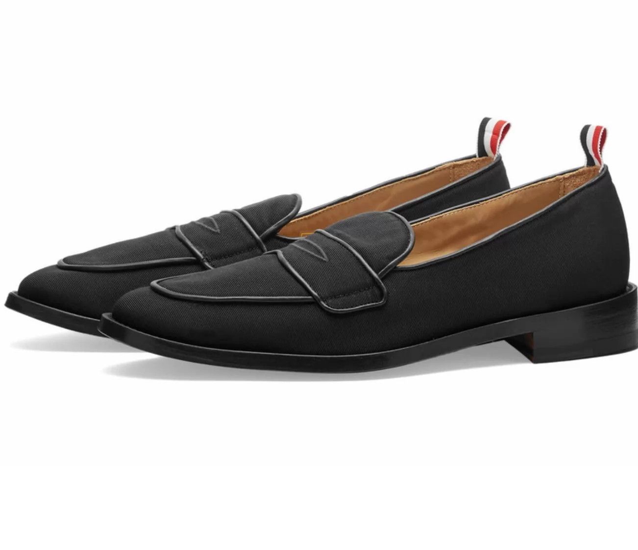 Thom Browne Thom Browne Men's Black Leather Loafer Slip-On US8 Size US 8 / EU 41 - 7 Thumbnail