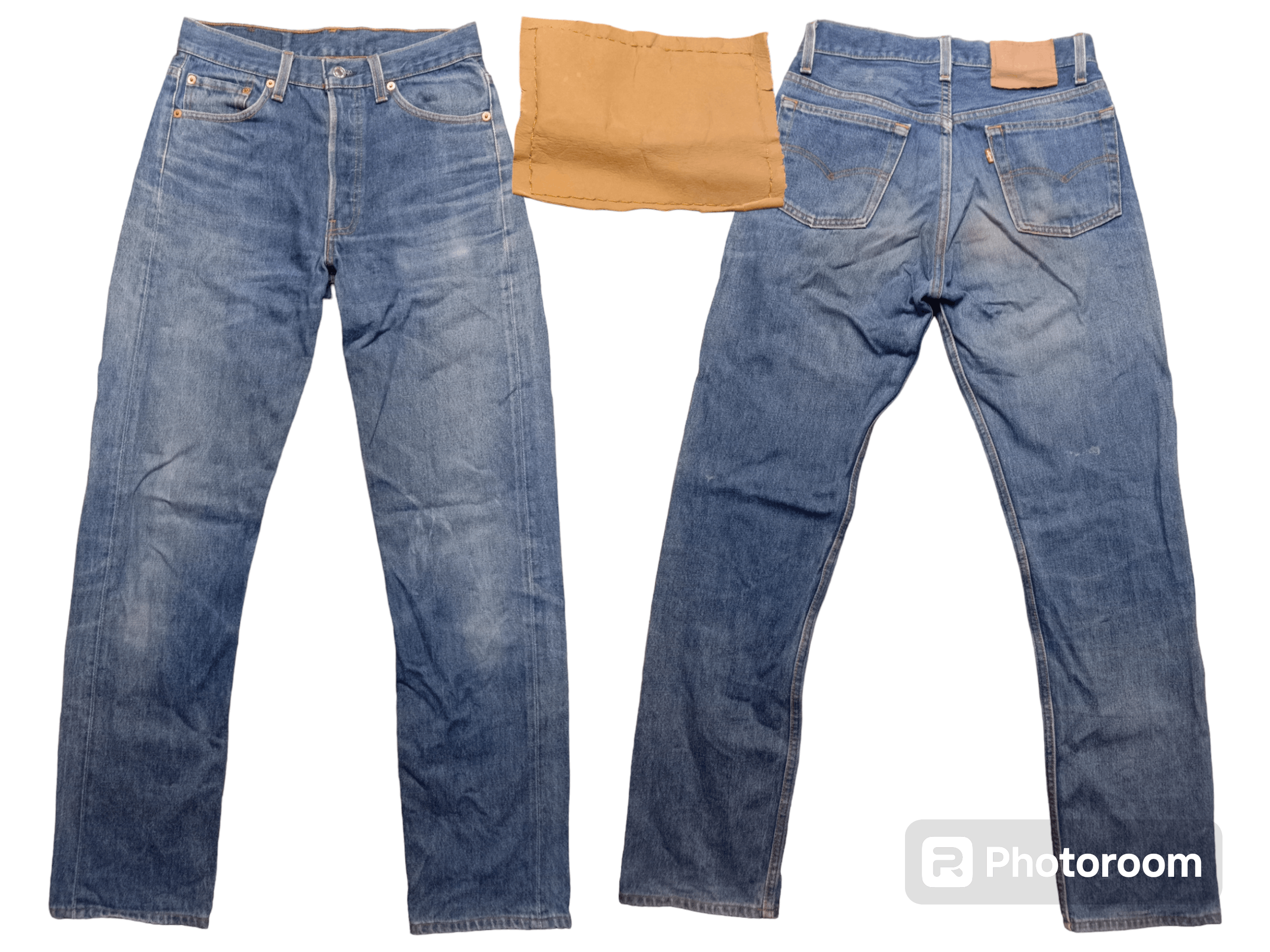 If Six Was Nine × Le Grande Bleu (L.G.B.) Vintage Levis 501