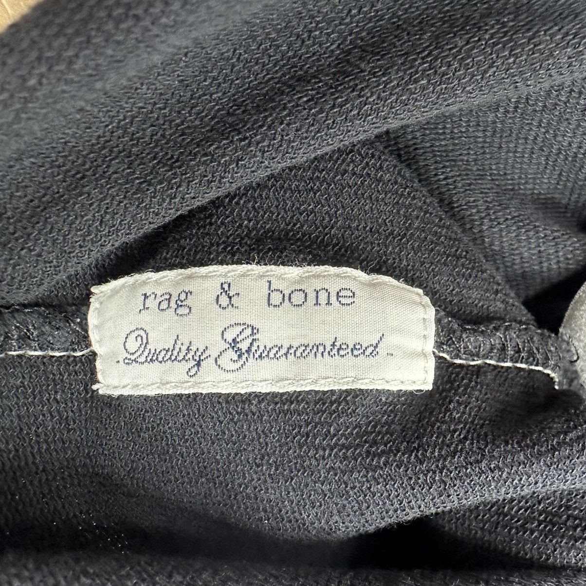 Rag & Bone Rag & Bone Crewneck Long Sleeve 100% Cotton Shirt, Black, XL Size US XL / EU 56 / 4 - 7 Thumbnail