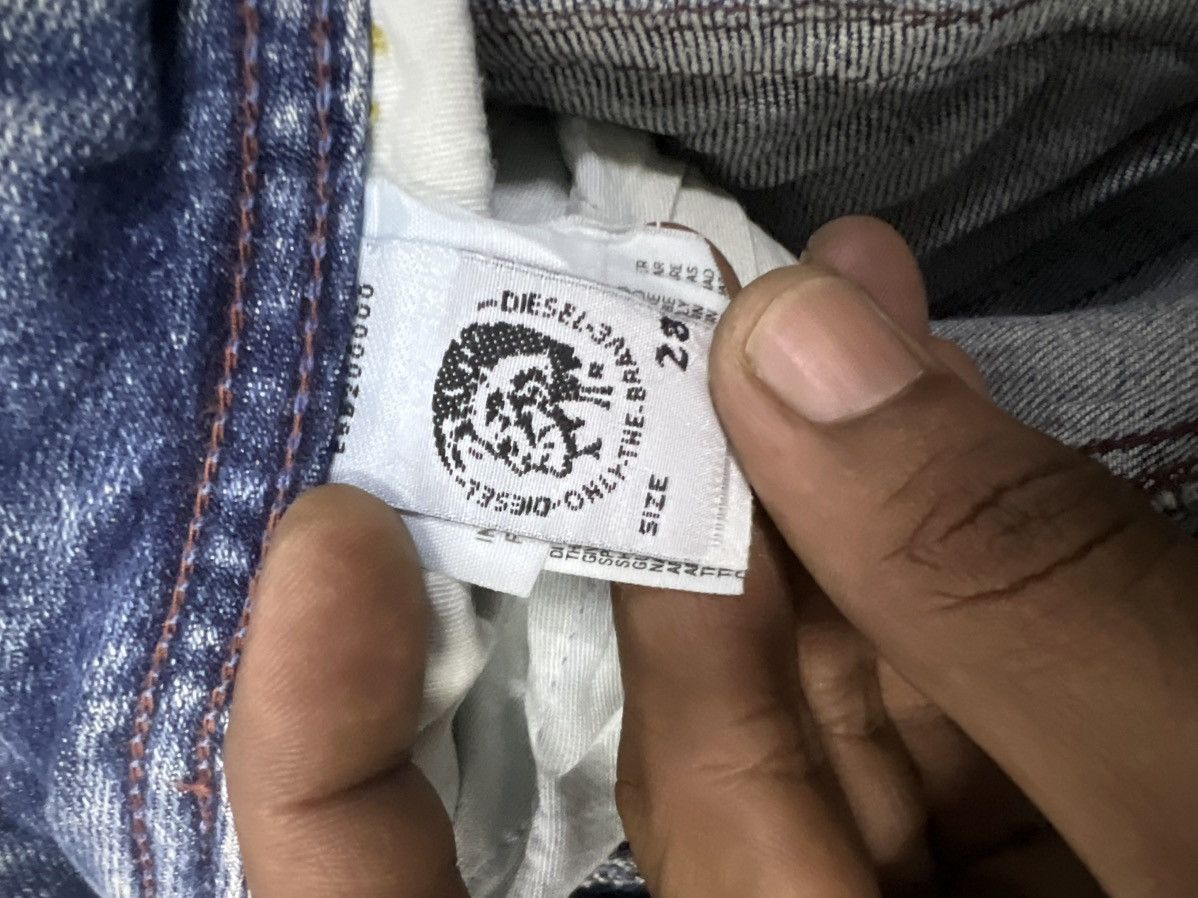 Designer × Diesel × Japanese Brand DIESEL DISTRESSED DENIM PANT Size US 28 / EU 44 - 8 Thumbnail
