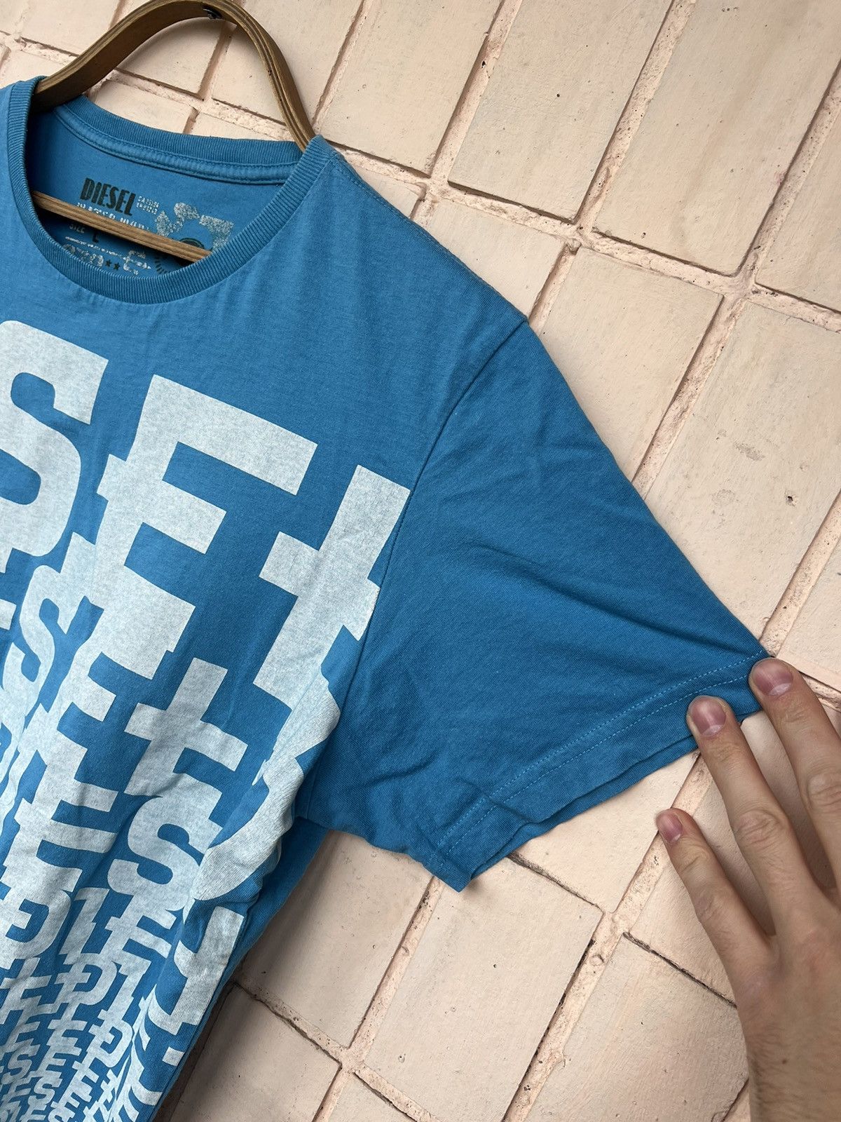 Diesel Diesel vintage y2k T shirt 90s Size US S / EU 44-46 / 1 - 6 Thumbnail