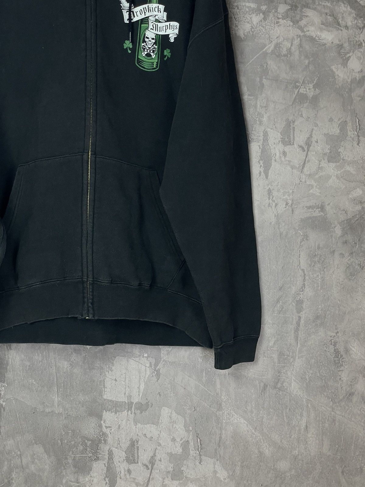 Band Tees × Vintage Vintage Dropkick Murphys Hoodie Washed Boxy Punks Folk Size US L / EU 52-54 / 3 - 11 Thumbnail