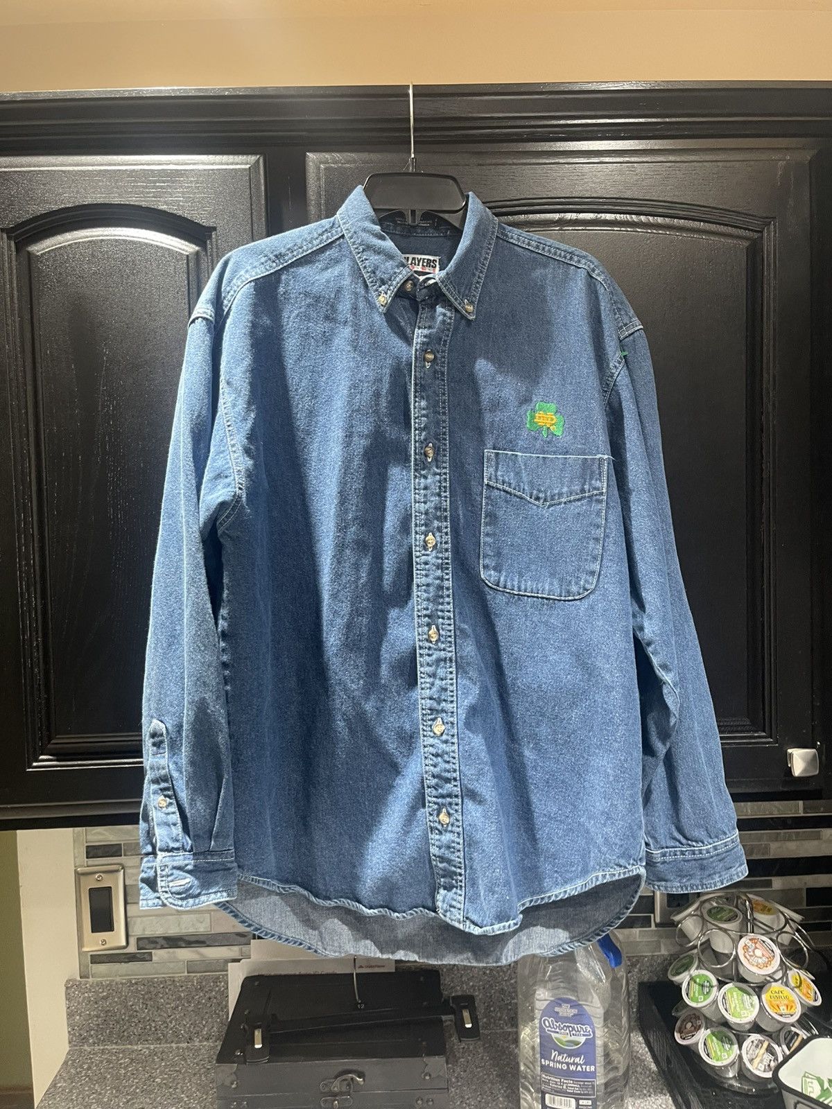 Other Vintage Notre Dame Chambray Light Denim Shirt Men's M Size US M / EU 48-50 / 2 - 1 Thumbnail
