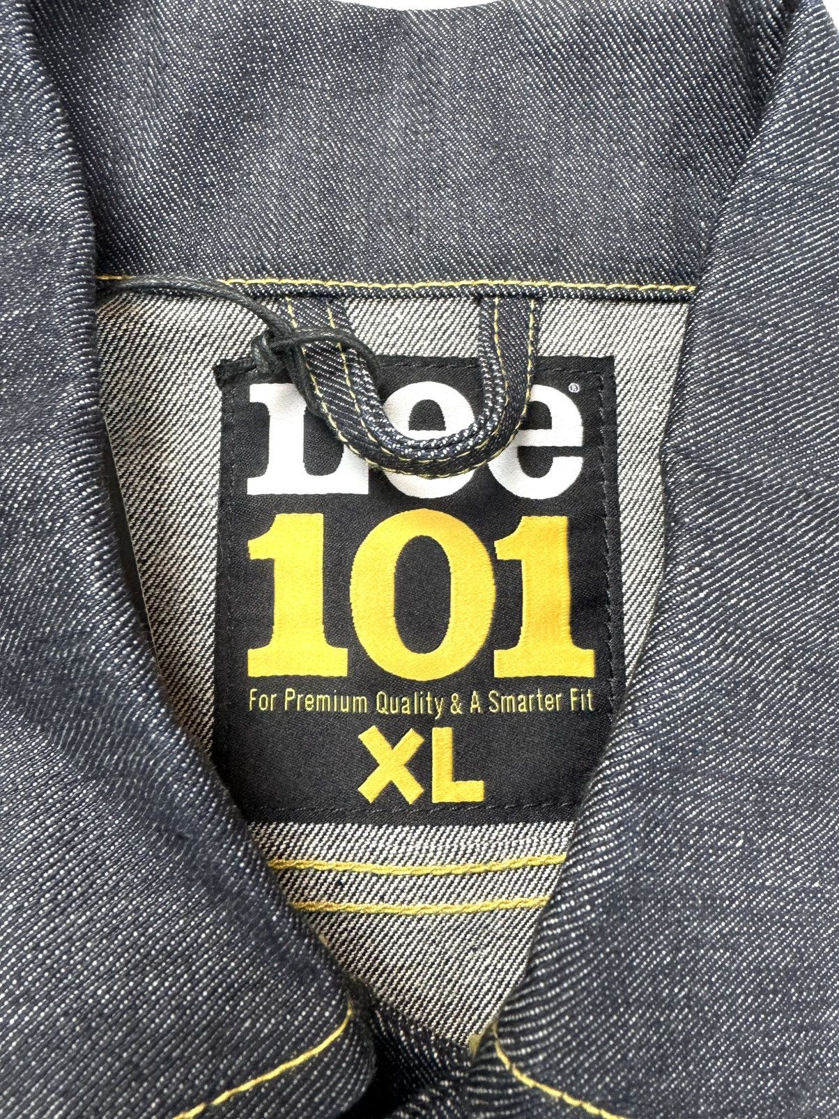 Lee Lee Riders 101J 40-50s Selvedge Denim Jacket Raw XL Size US XL / EU 56 / 4 - 8 Thumbnail